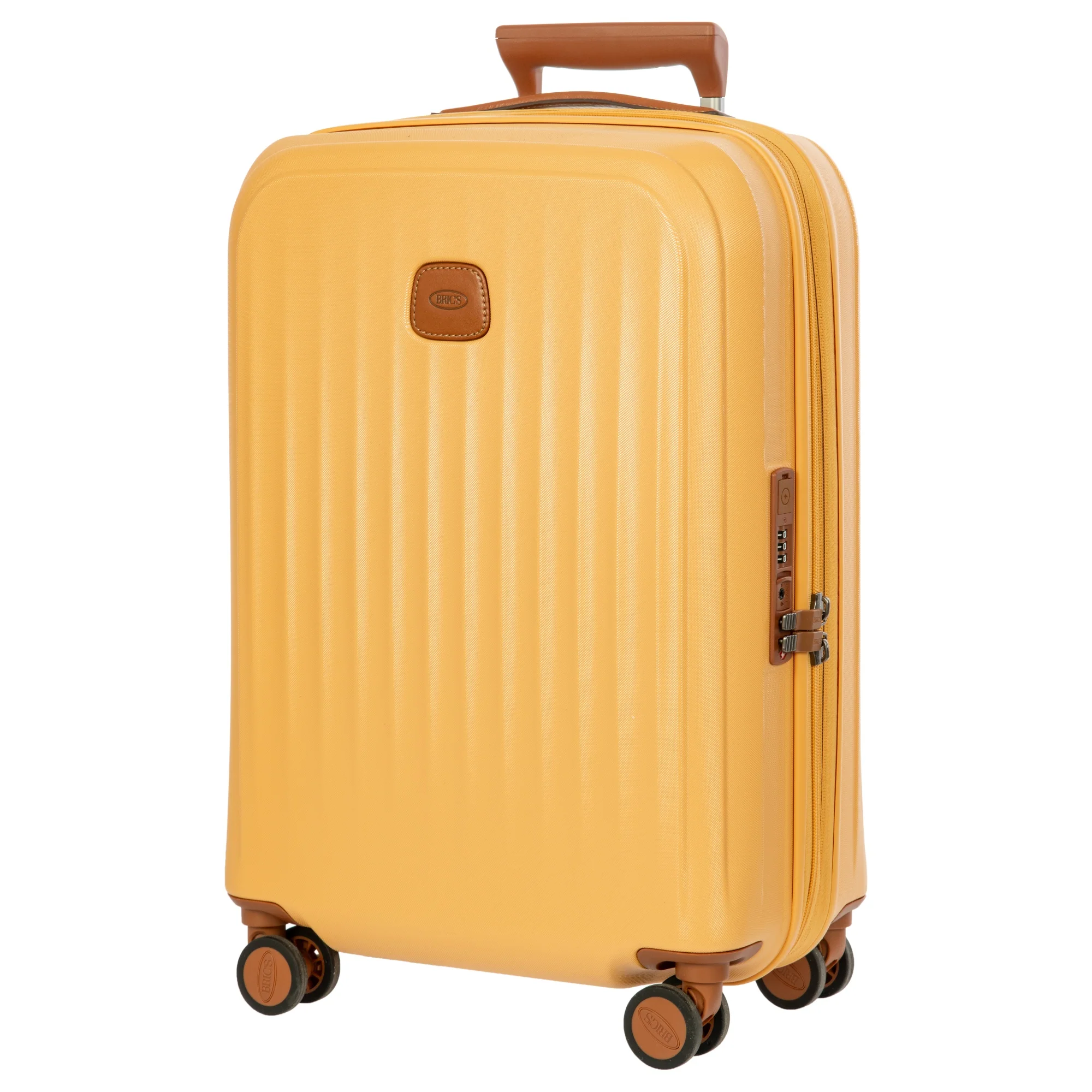 Brics Taormina - 4-Rollen-Kabinentrolley S 55 cm erw. USB (honig) - Image 2