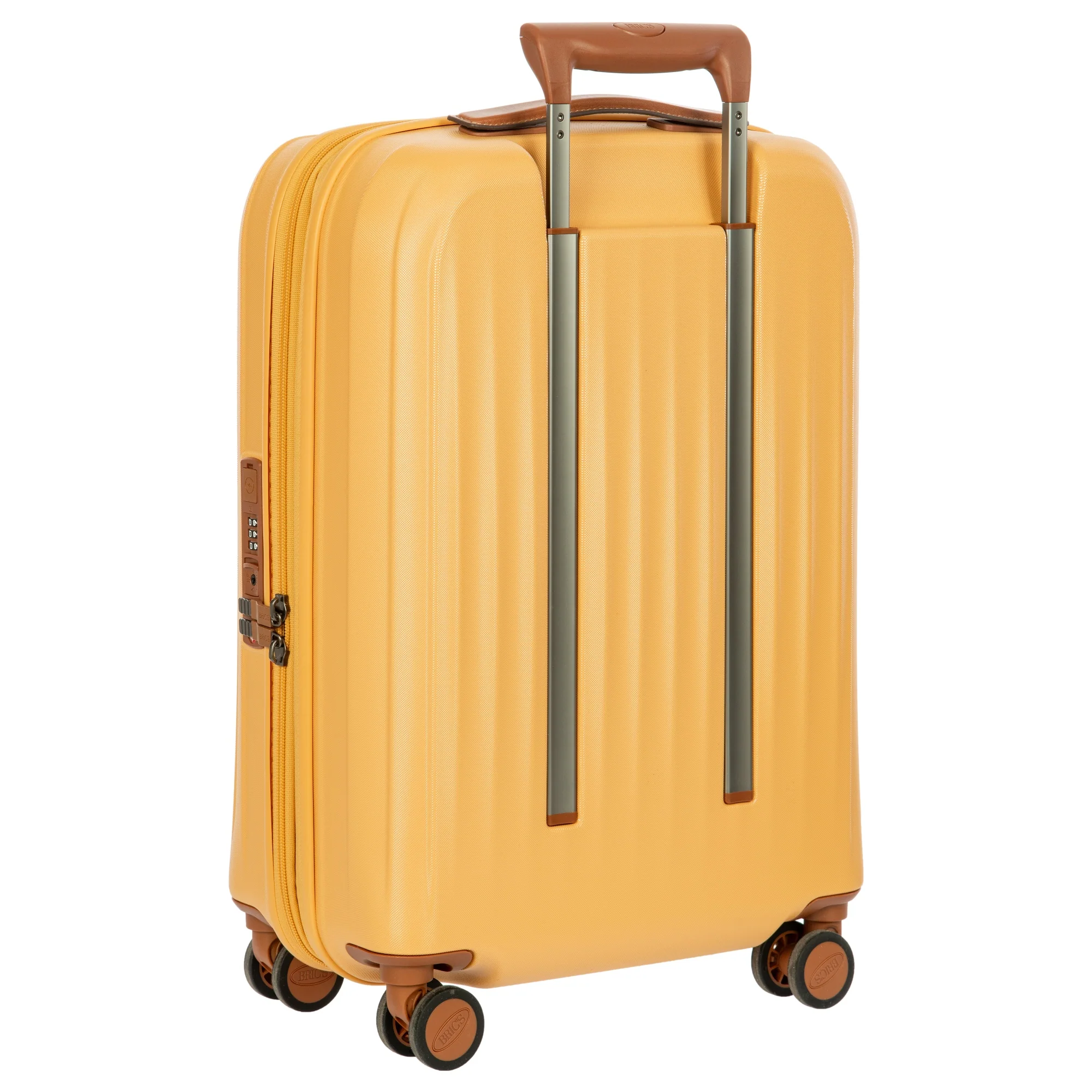 Brics Taormina - 4-Rollen-Kabinentrolley S 55 cm erw. USB (honig) - Image 4