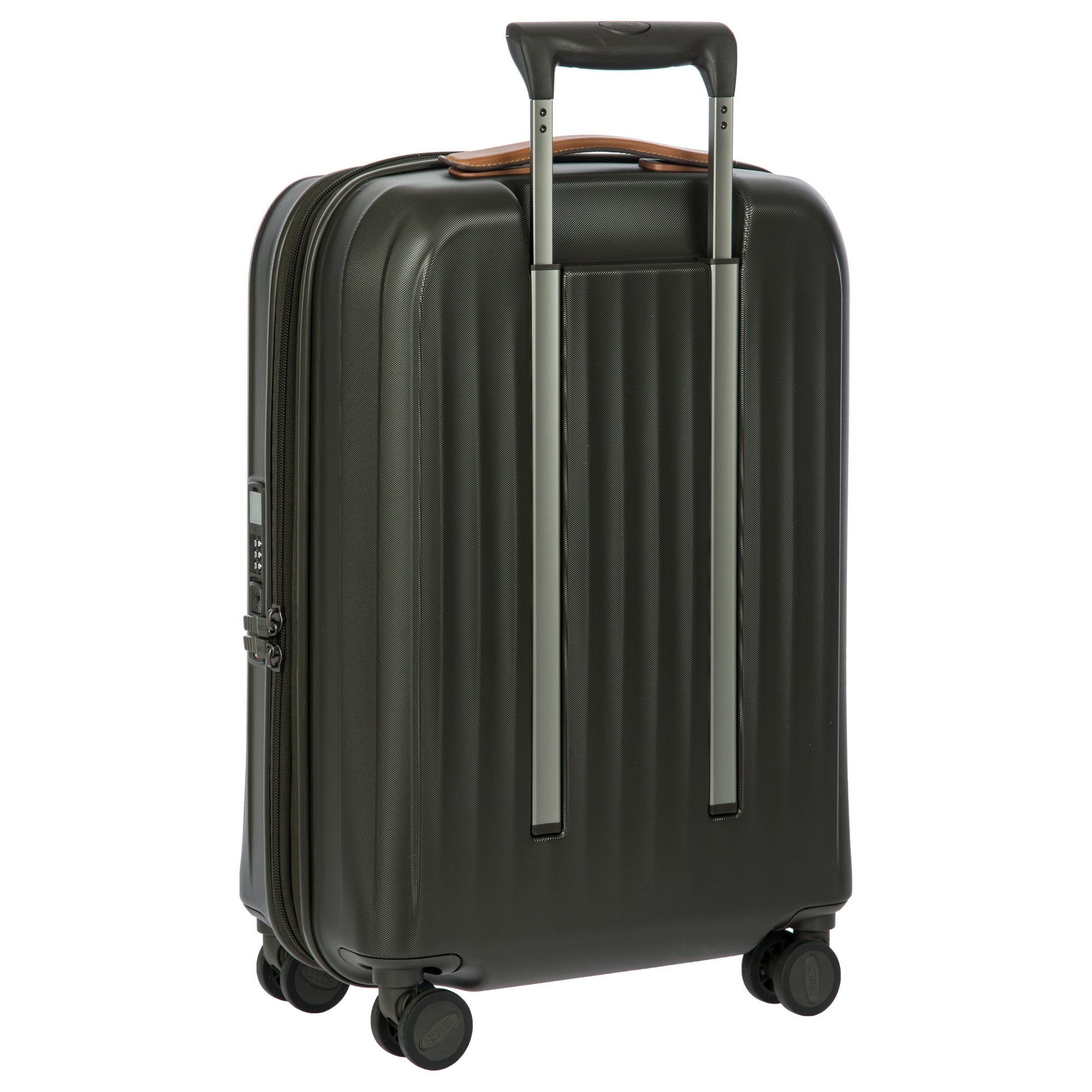 Brics Taormina - 4-Rollen-Kabinentrolley S 55 cm erw. USB (olive) - Image 4
