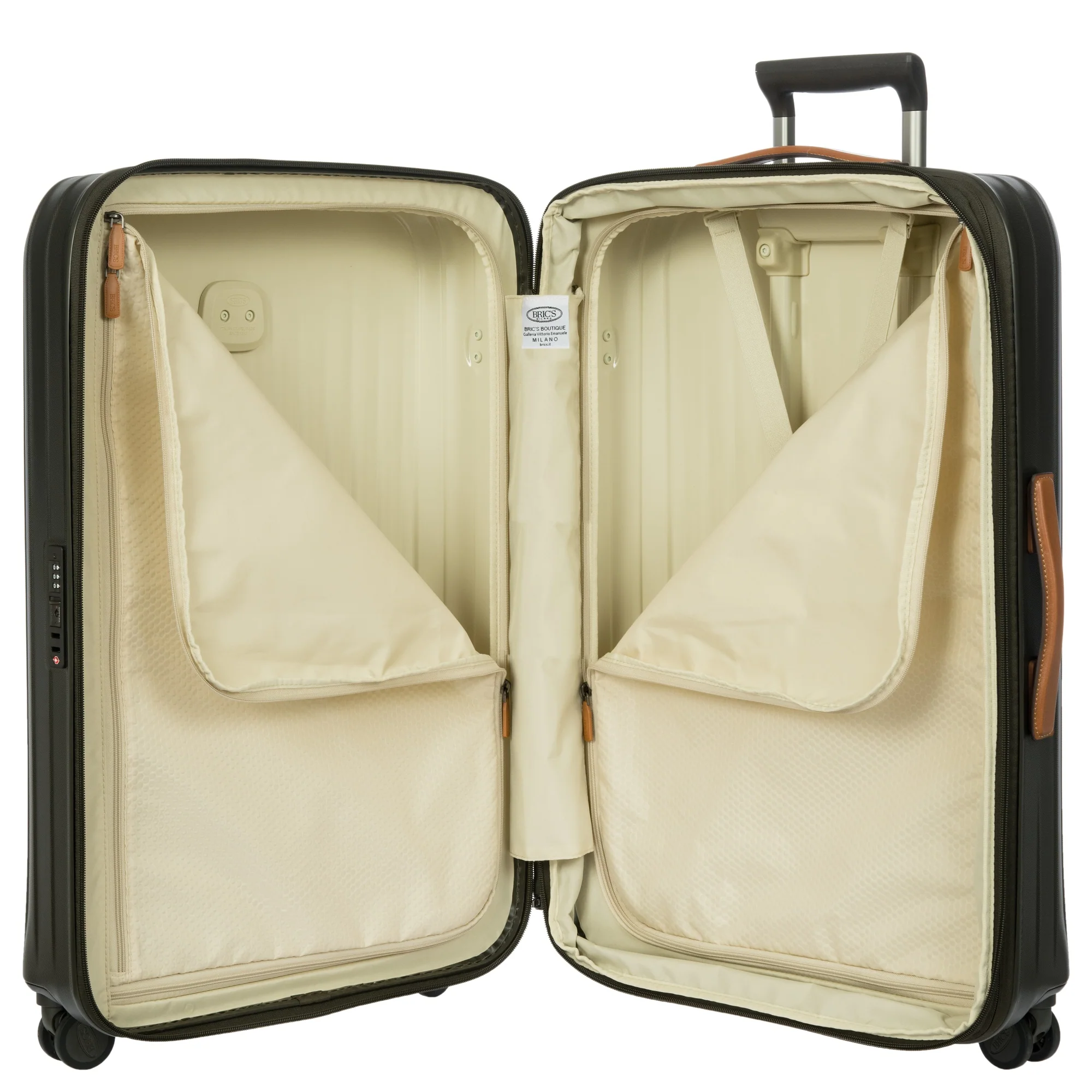 Brics Taormina - 4-Rollen-Trolley L 75 cm erw. (olive) - Image 7