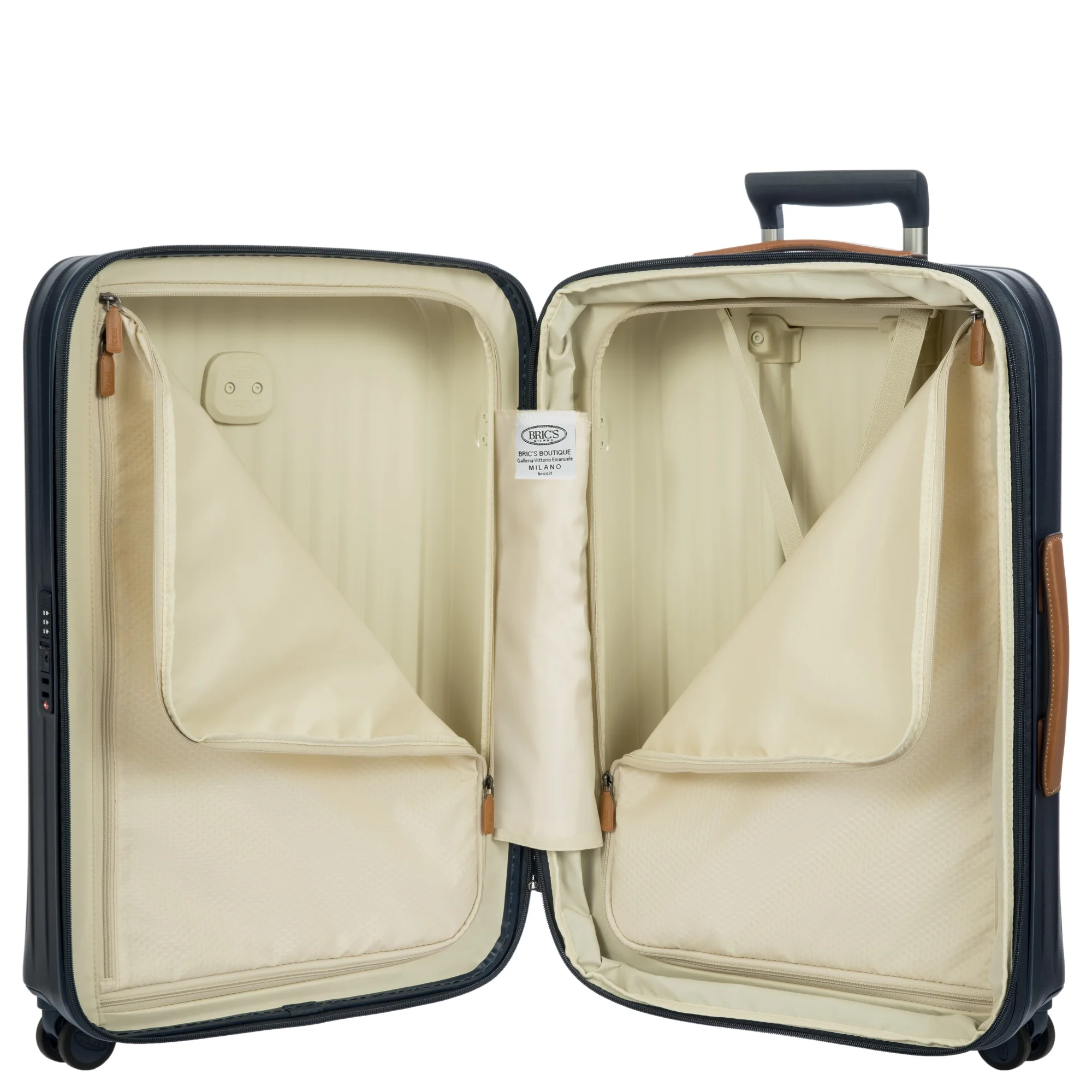 Brics Taormina - 4-Rollen-Trolley M 69 cm erw. (blau) - Image 7