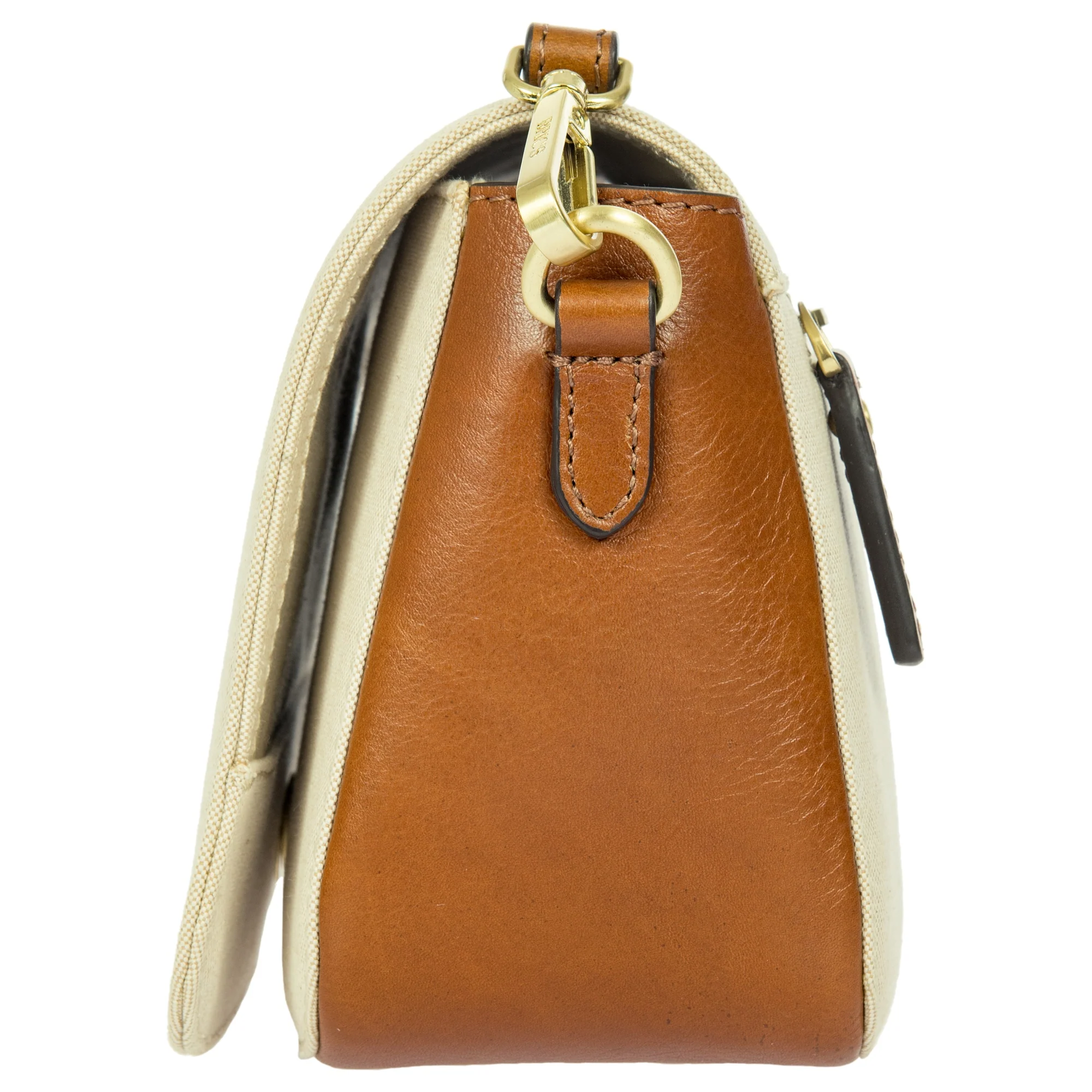 Brics Volterra Trama - Umhängetasche 23 cm (cappuccino) - Image 3