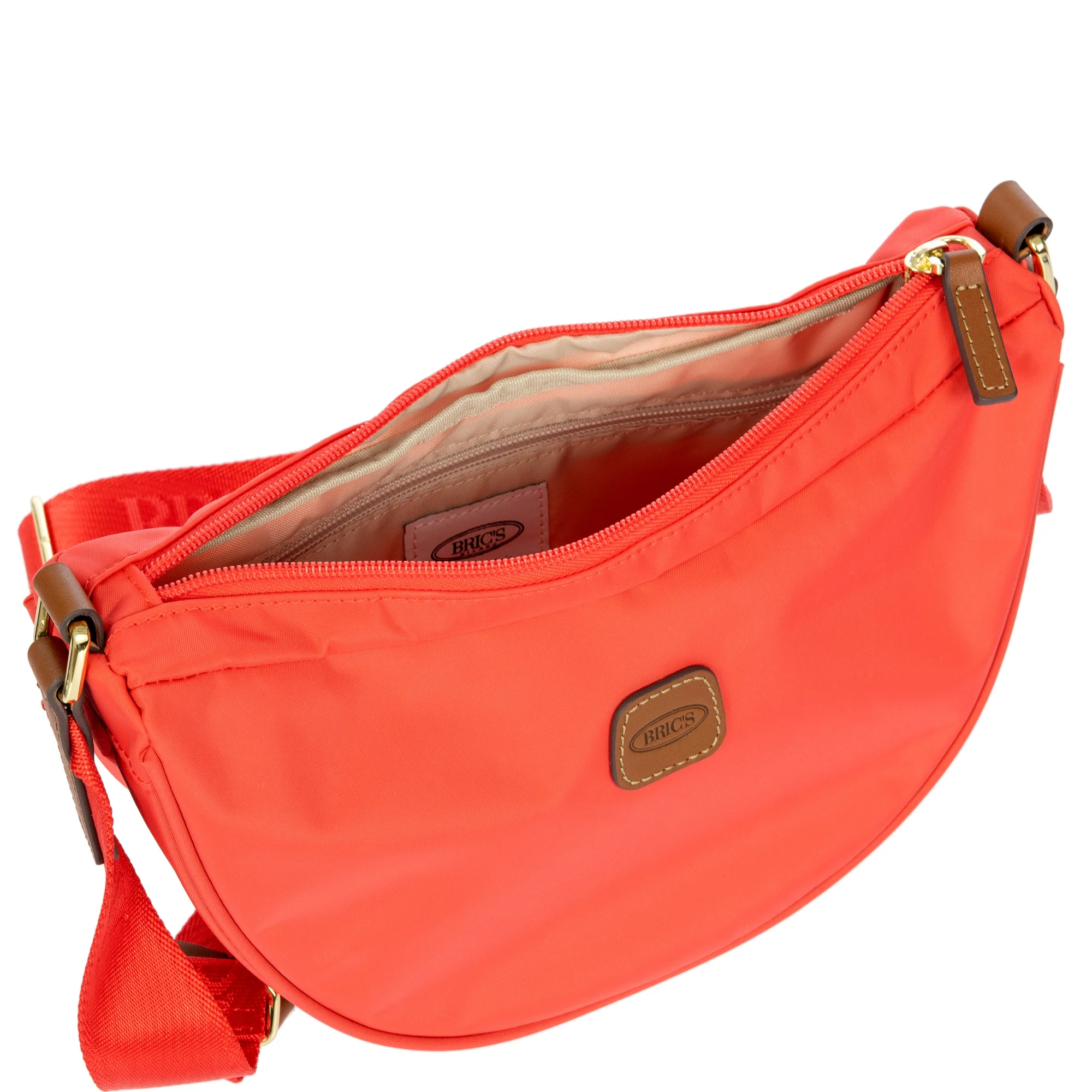 Brics X-Bag Halfmoon - Umhängetasche 26 cm (poppy) - Image 5