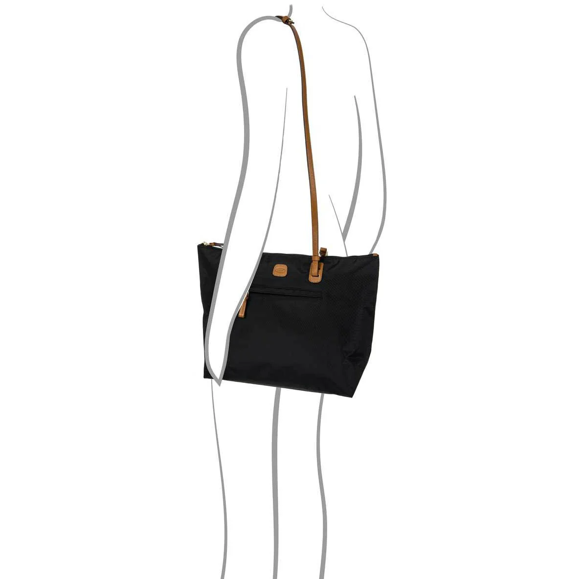 Brics X-Bag Shopping L Sportina - Schultertasche 39 cm (black) - Image 6