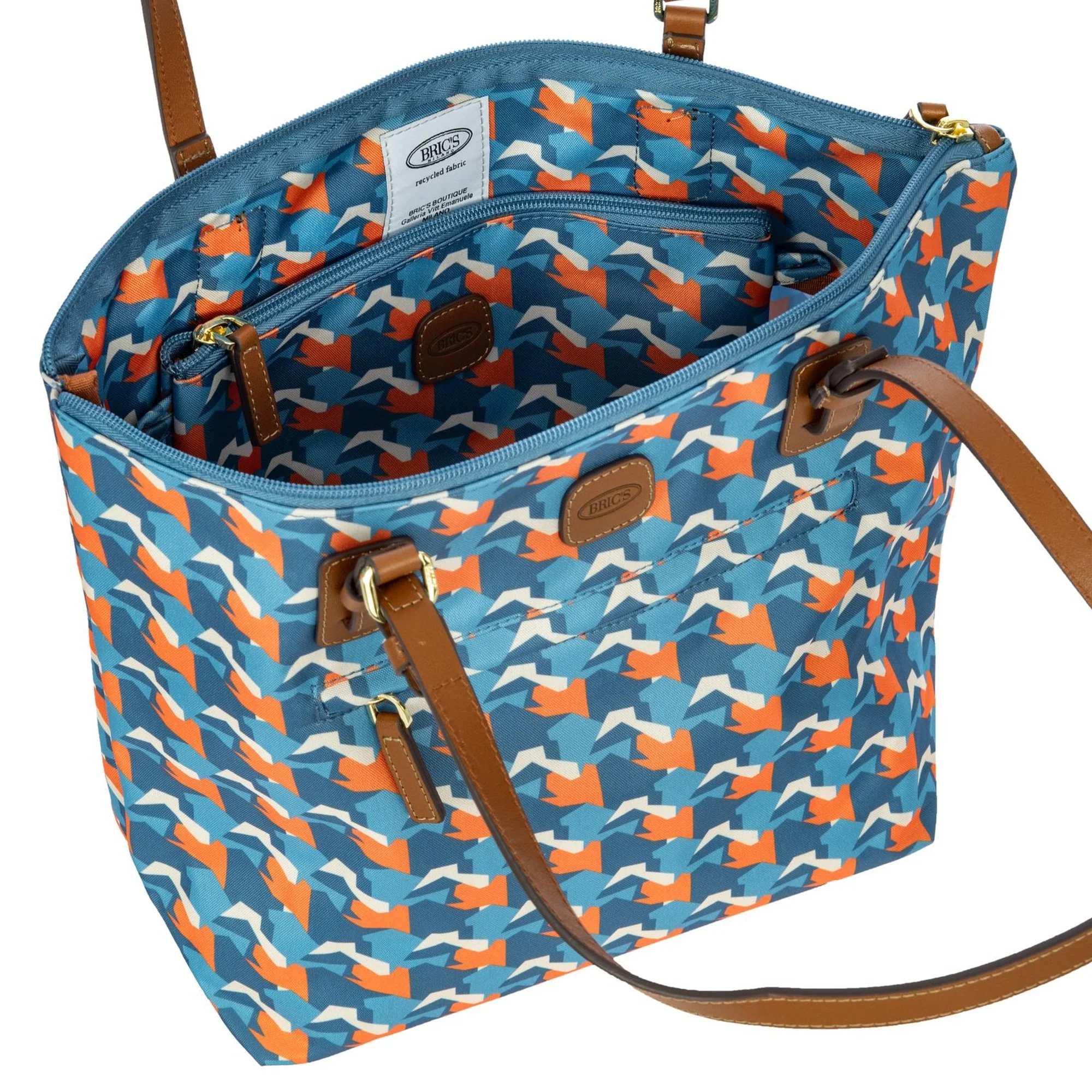 Brics X-Bag Shopping M Sportina - Schultertasche 27 cm (tropical camouflage) - Image 5
