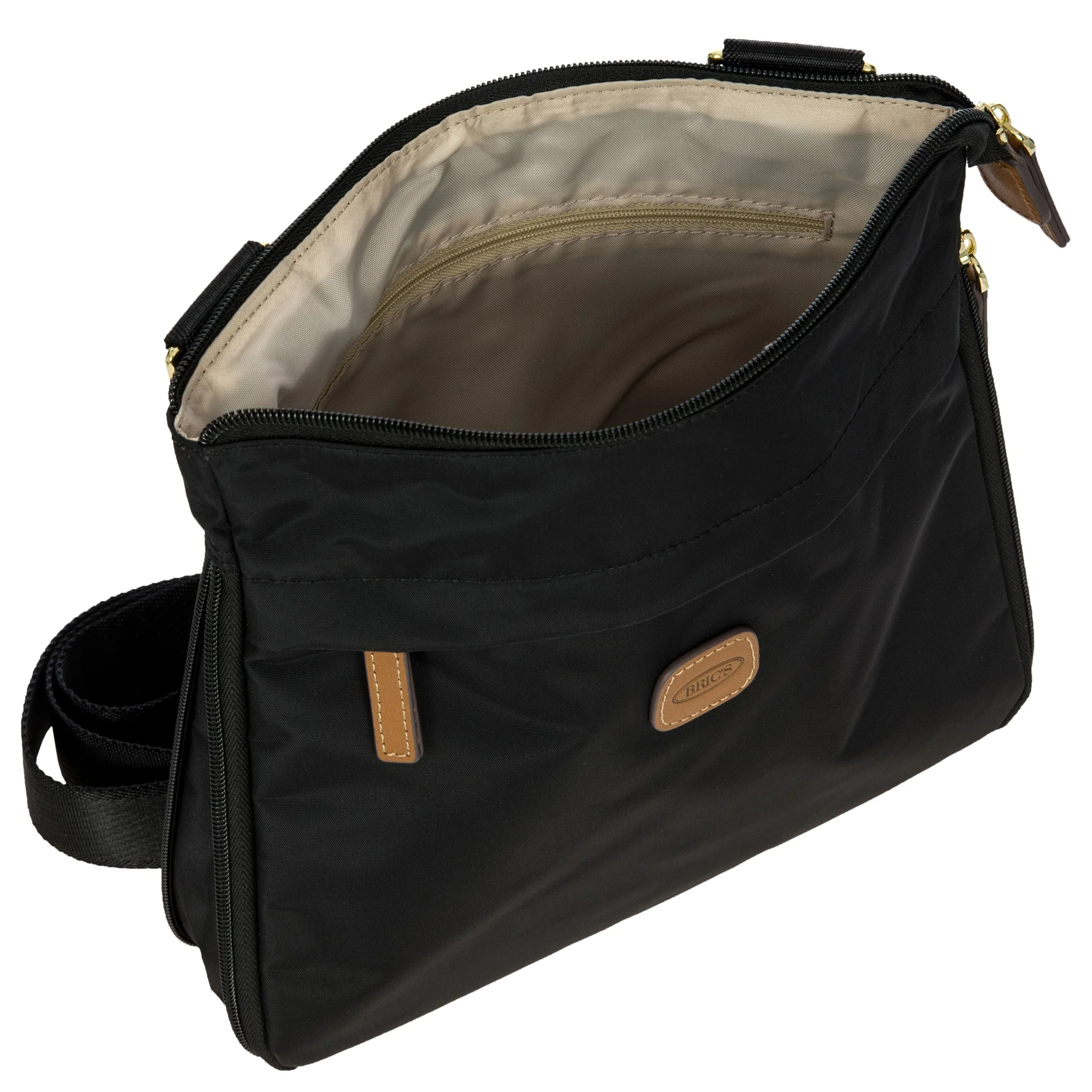 Brics X-Bag - Umhängetasche 26 cm erw. (black) - Image 5