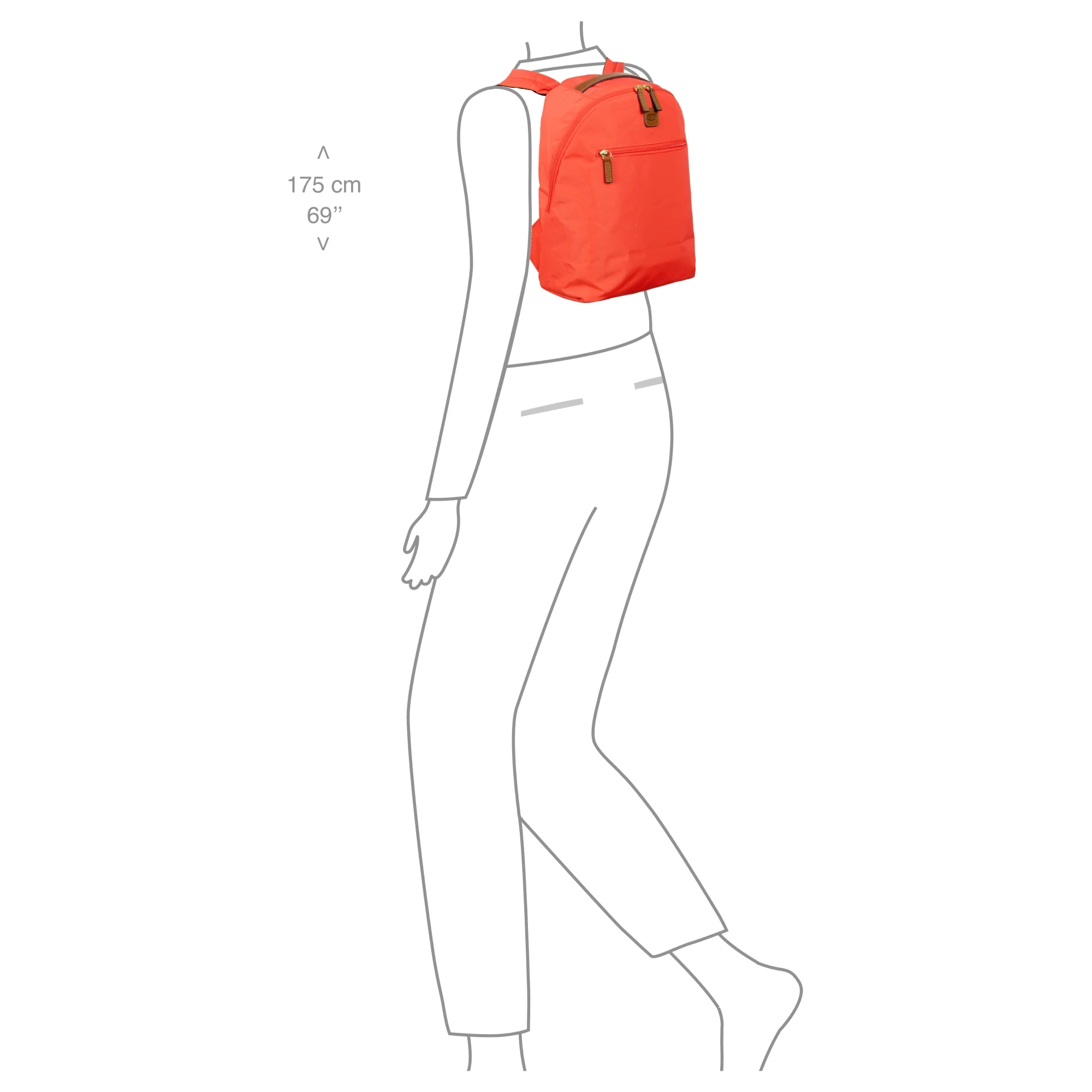 Brics X-Travel - Rucksack 35 cm (poppy) - Image 7