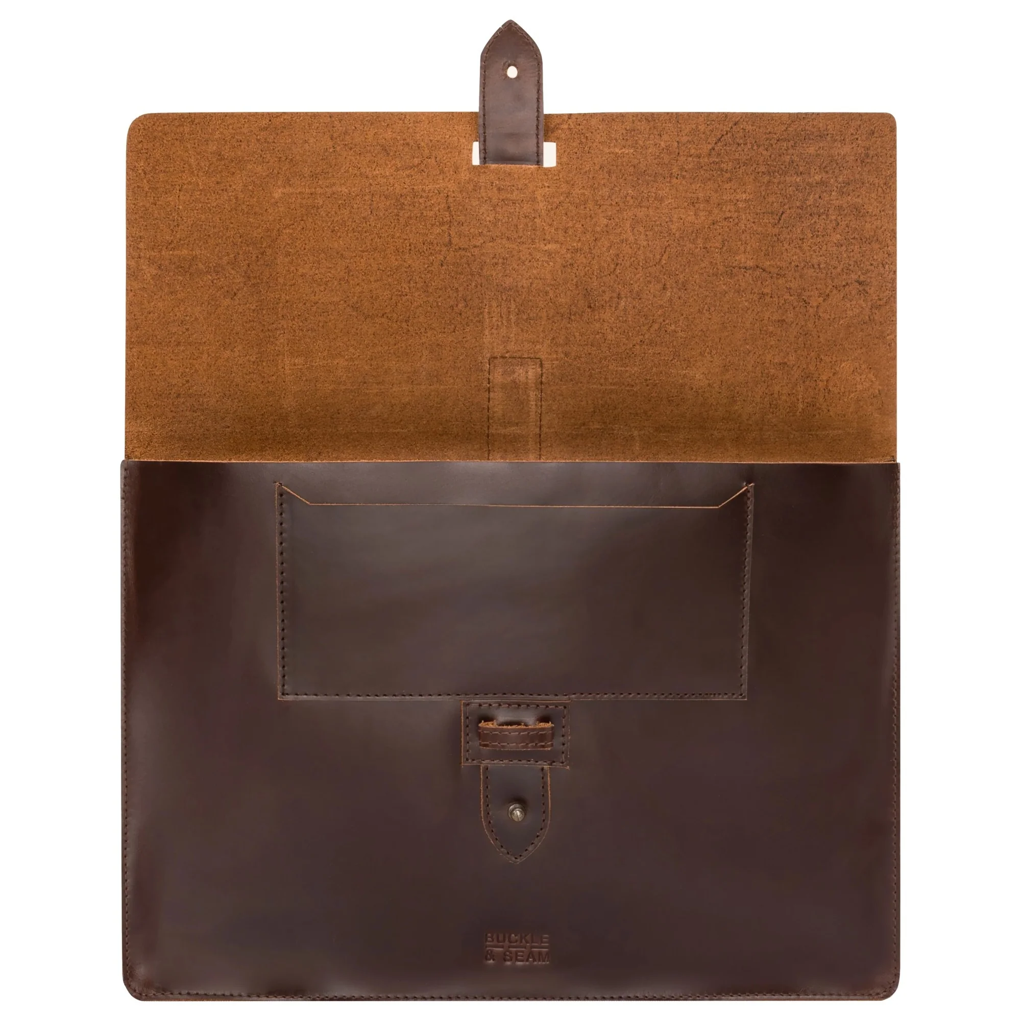 Buckle & Seam Aspen - Laptophülle 13" 32 cm (brown) - Image 3