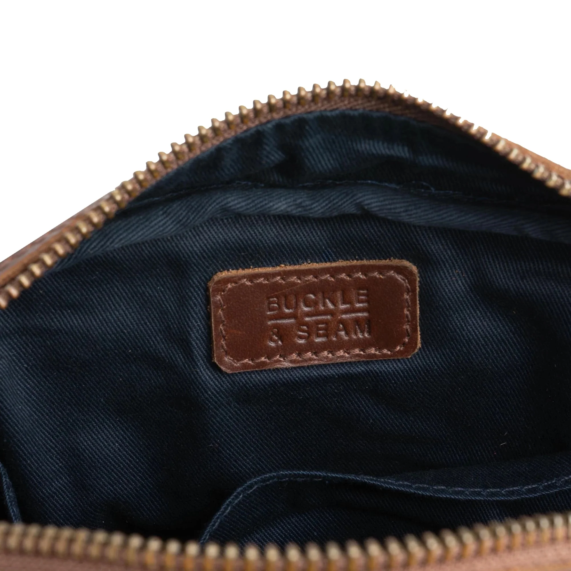 Buckle & Seam Collector - Umhängetasche 23 cm (brown) - Image 4