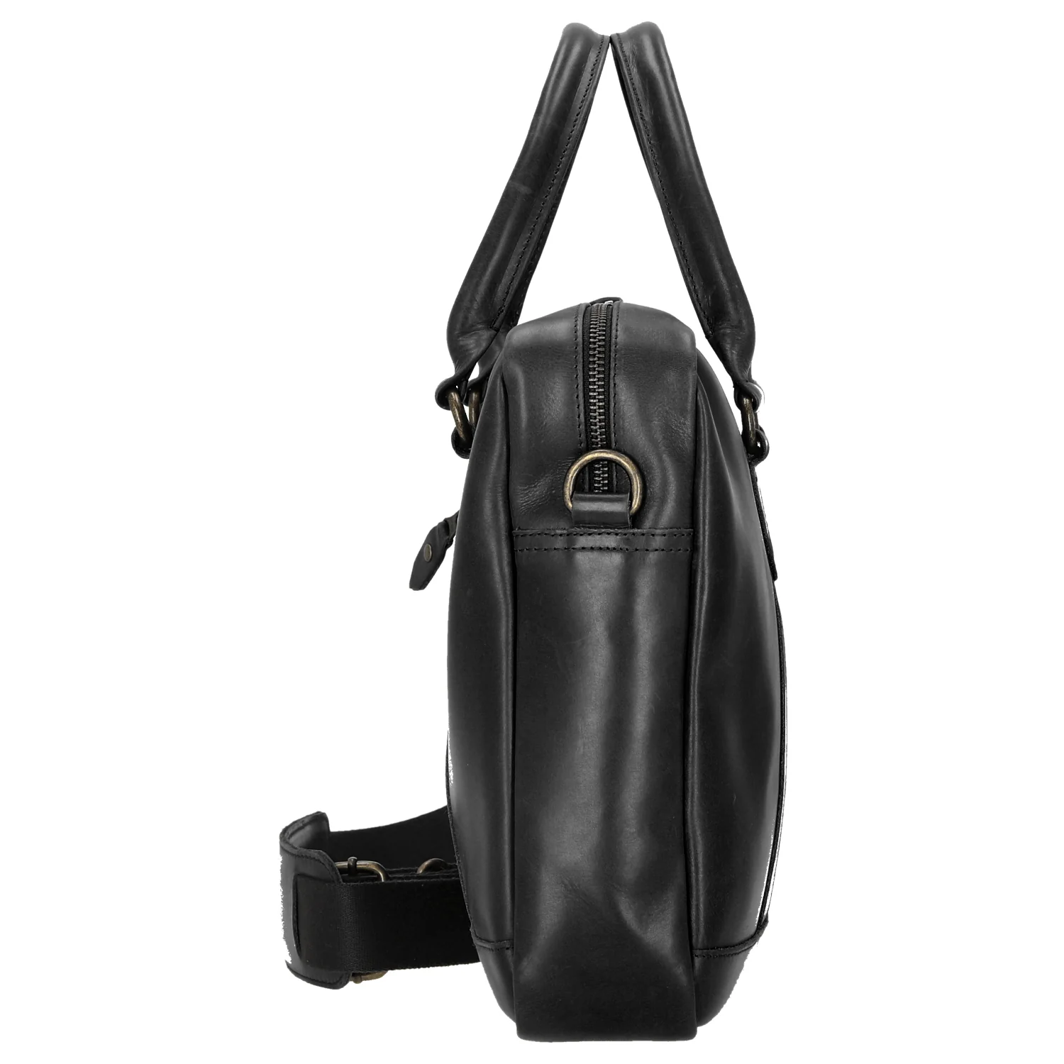 Buckle & Seam Everett - Aktentasche 16" 38 cm (black) - Image 3