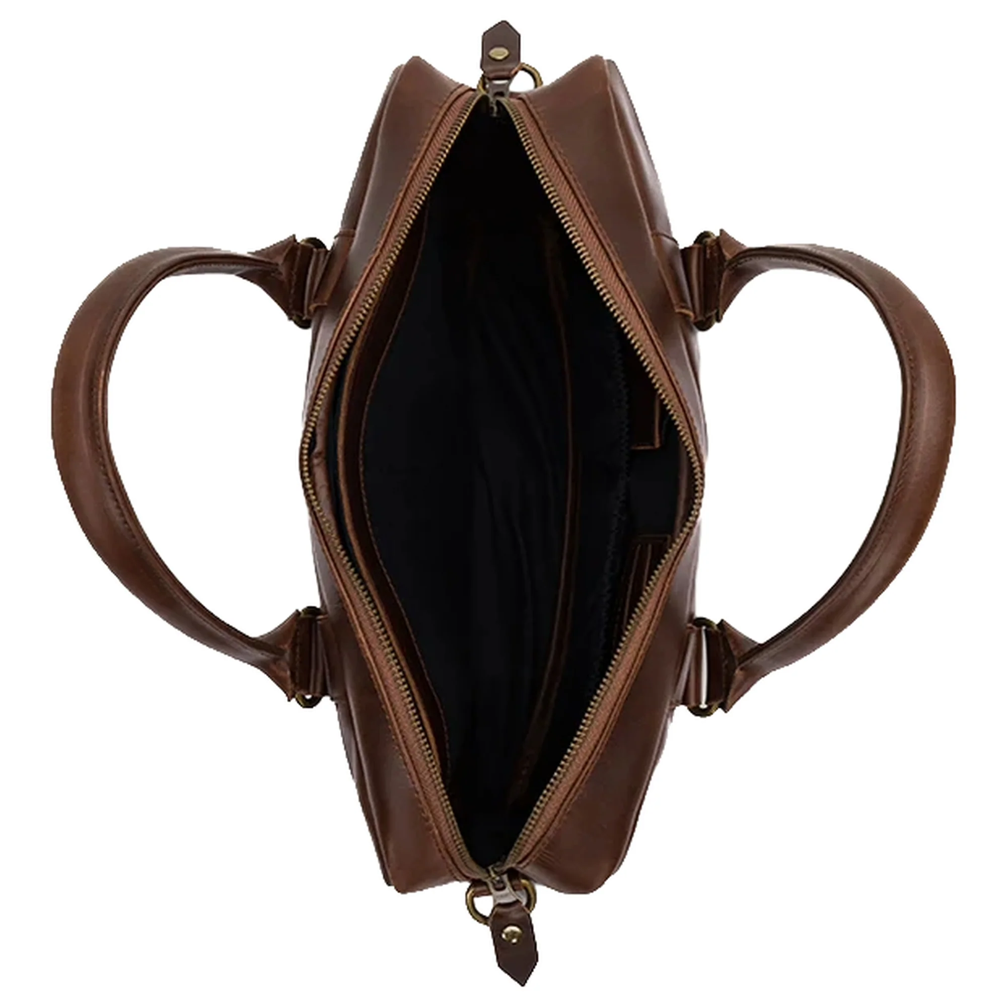 Buckle & Seam Everett - Aktentasche 16" 38 cm (brown/blu) - Image 3