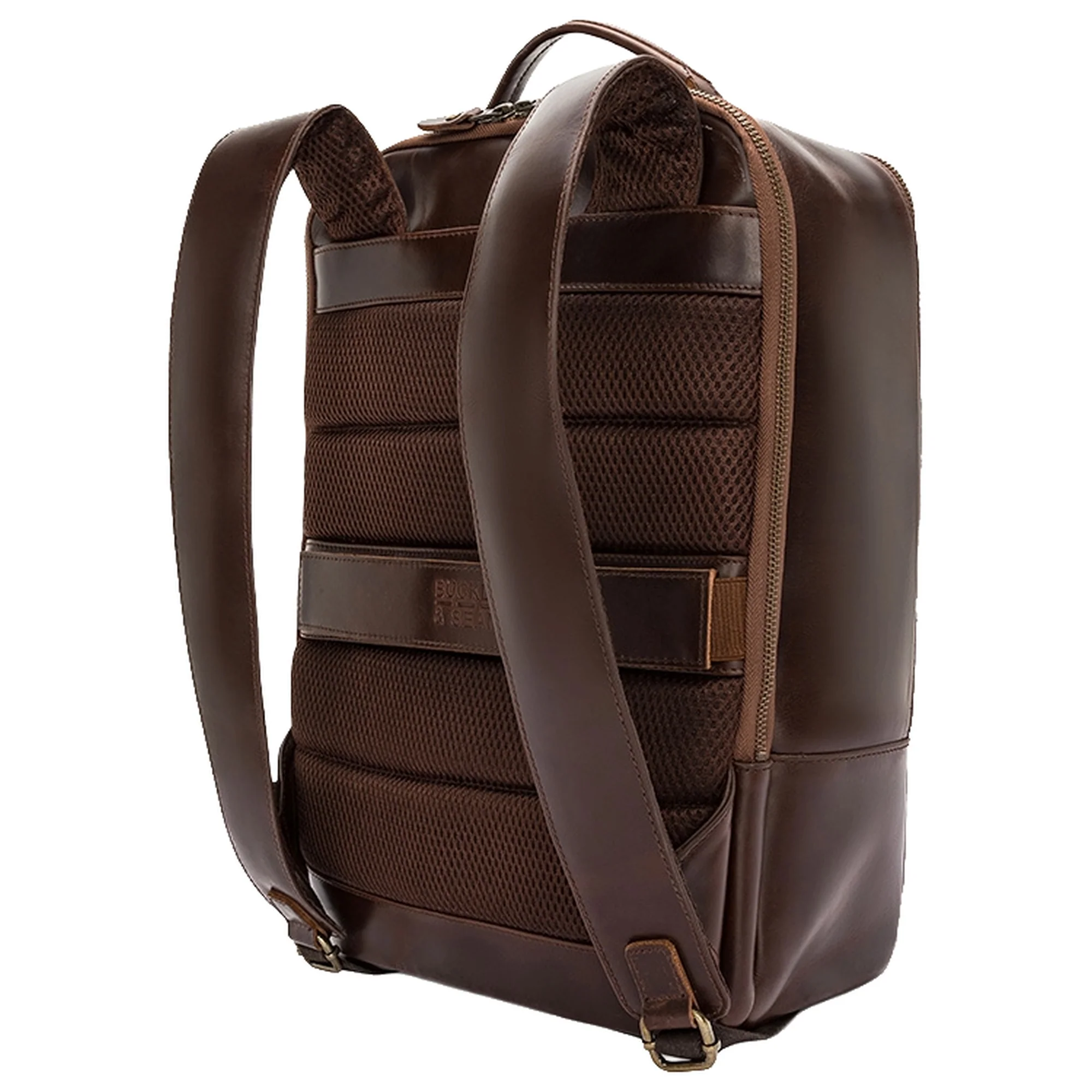 Buckle & Seam Leon - Rucksack 15" 41 cm (brown/blu) - Image 2