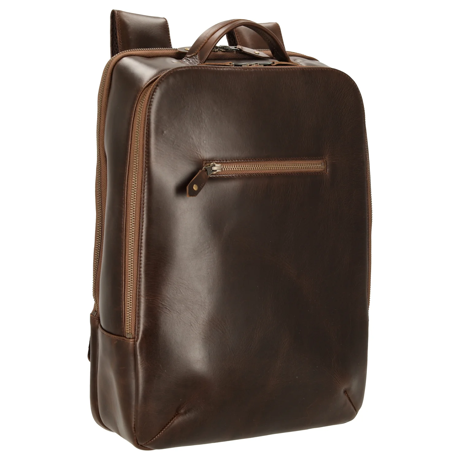 Buckle & Seam Leon - Rucksack 15" 41 cm (brown/dots) - Image 5