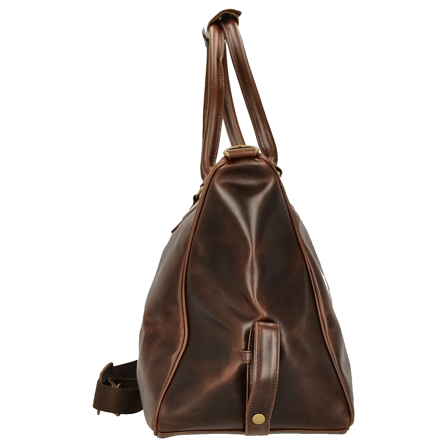 Buckle & Seam Linwood Weekender - Reisetasche 50 cm Leder (brown/blue) - Image 3