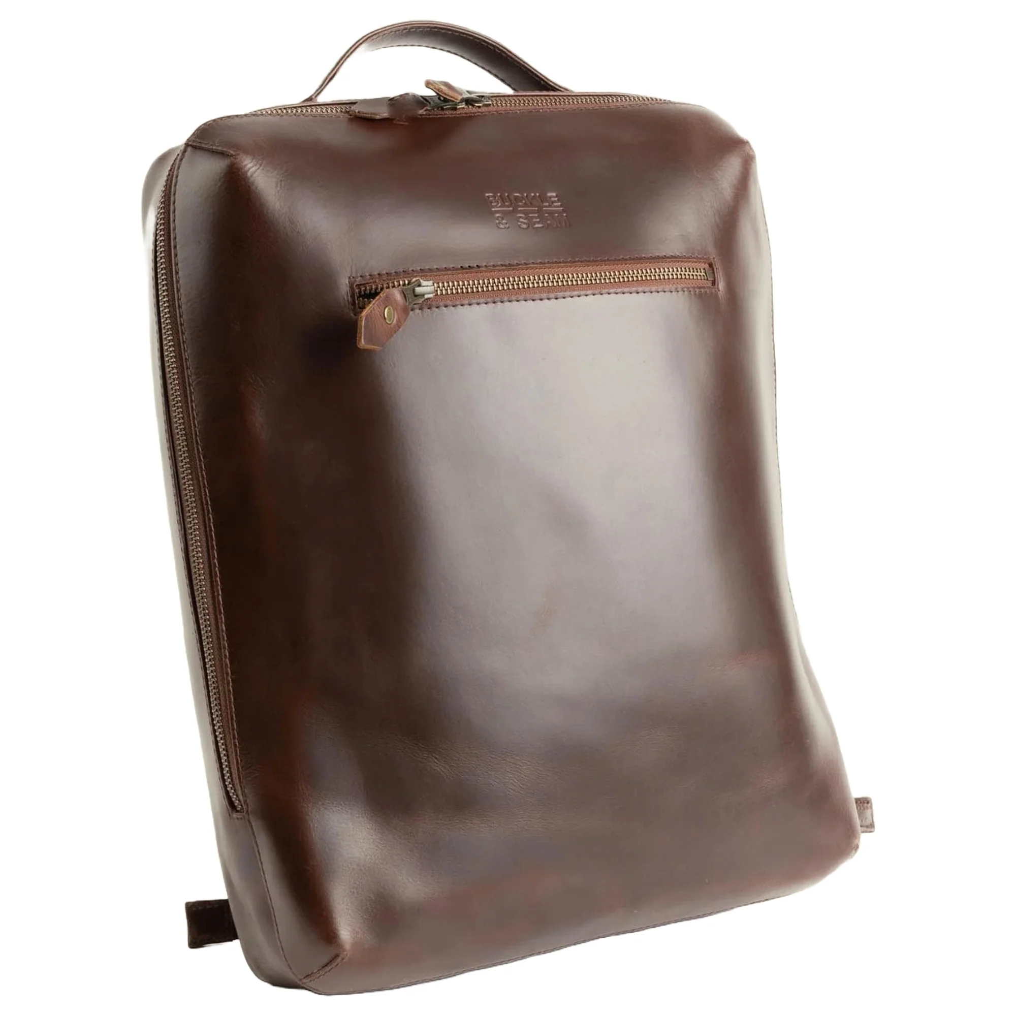 Buckle & Seam Mik - Rucksack 16" 40 cm (braun) - Image 2