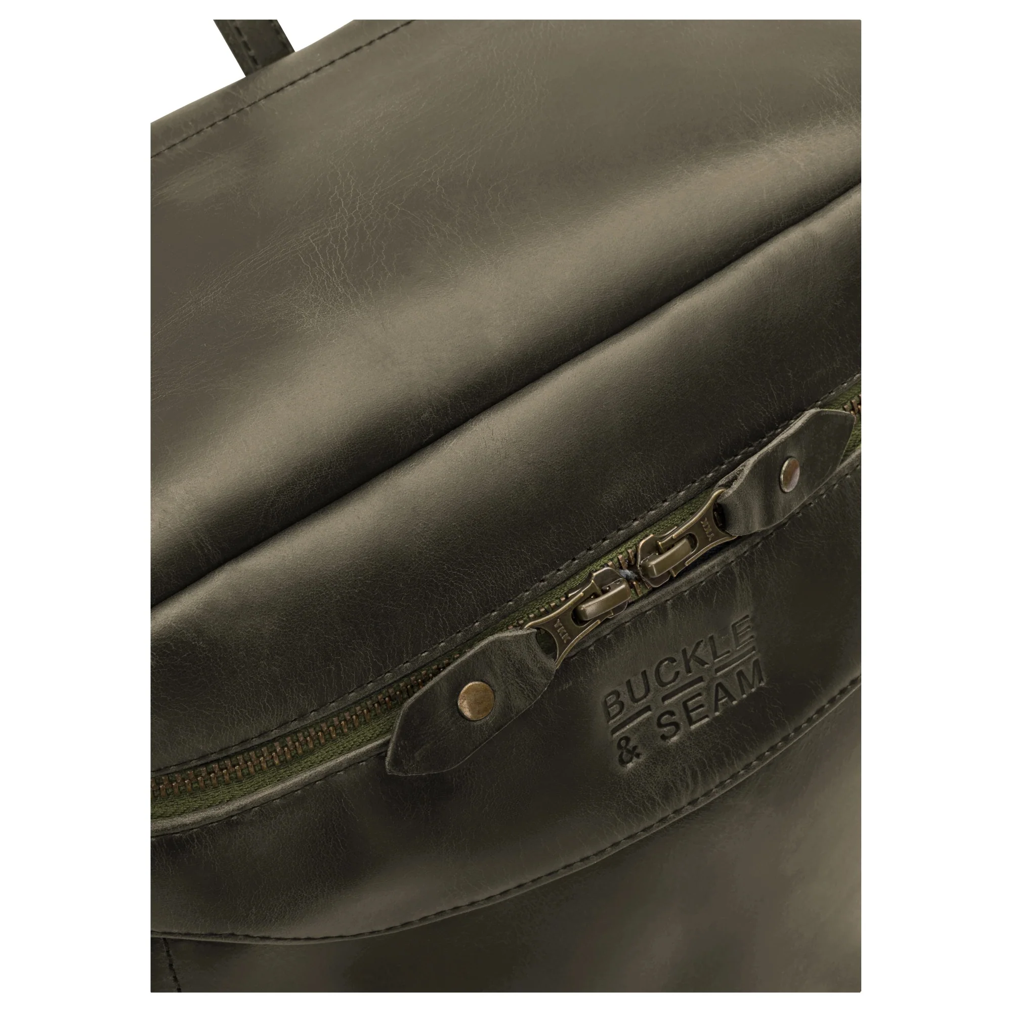 Buckle & Seam Siwa - Rucksack 16" 44 cm (olive) - Image 6