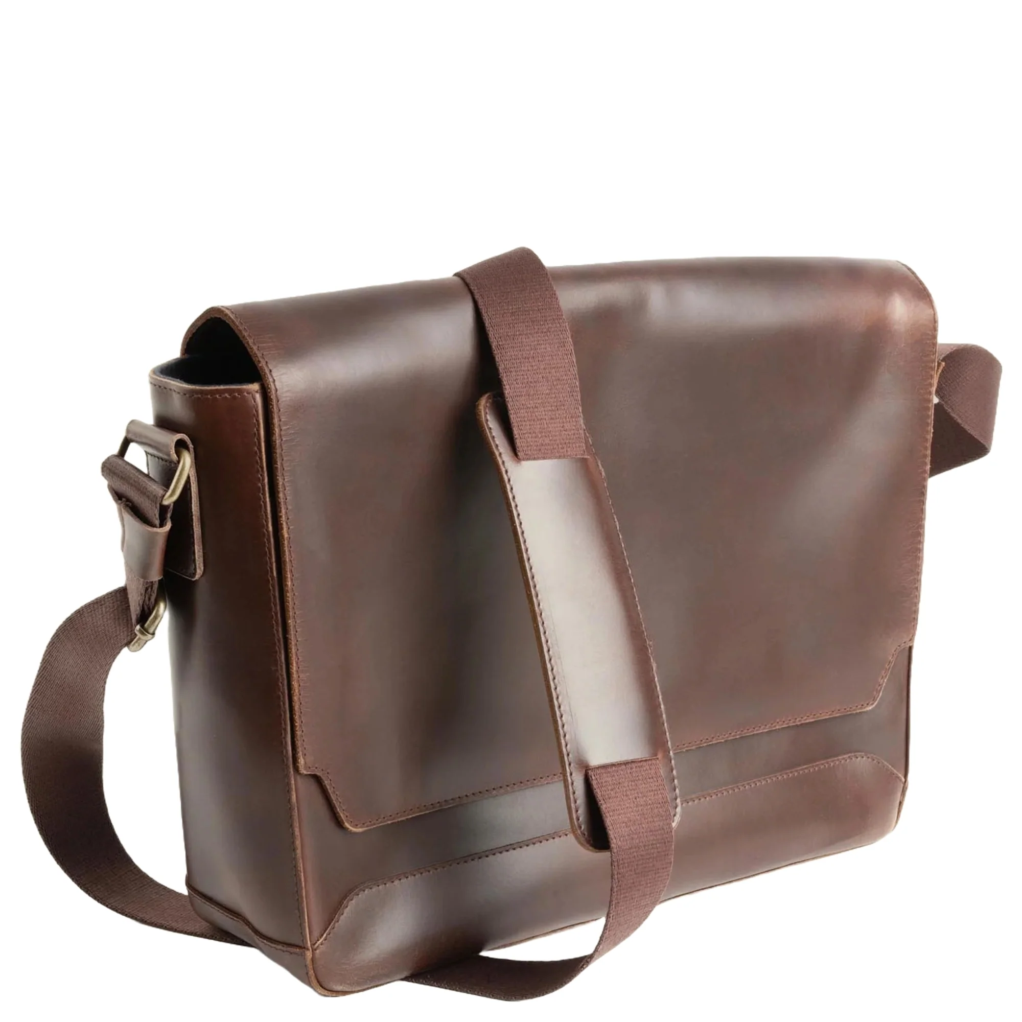 Buckle & Seam Times - Messenger Bag 15.7" 36 cm (braun) - Image 2