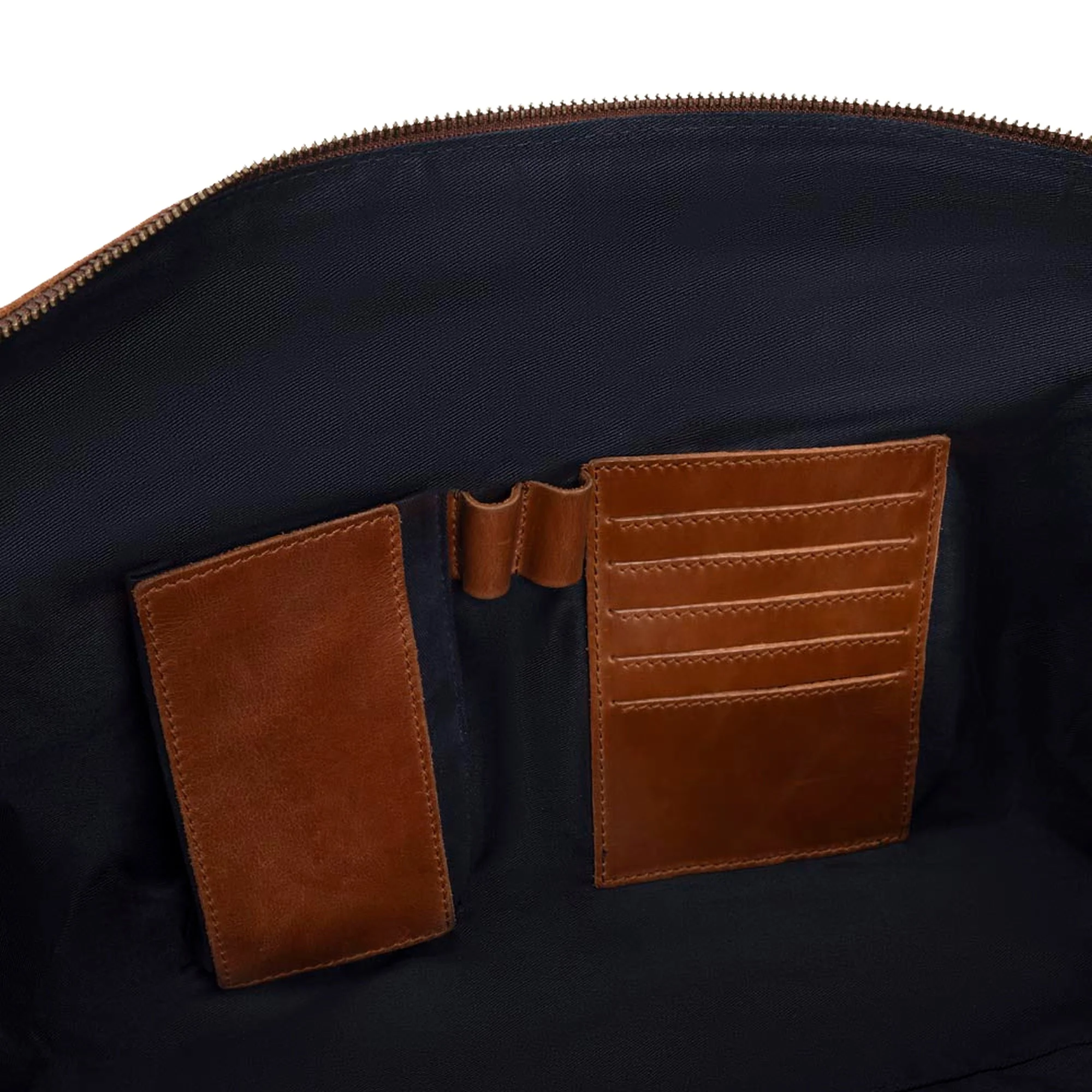Buckle & Seam Willow Weekender - Reisetasche 50 cm (cognac) - Image 4
