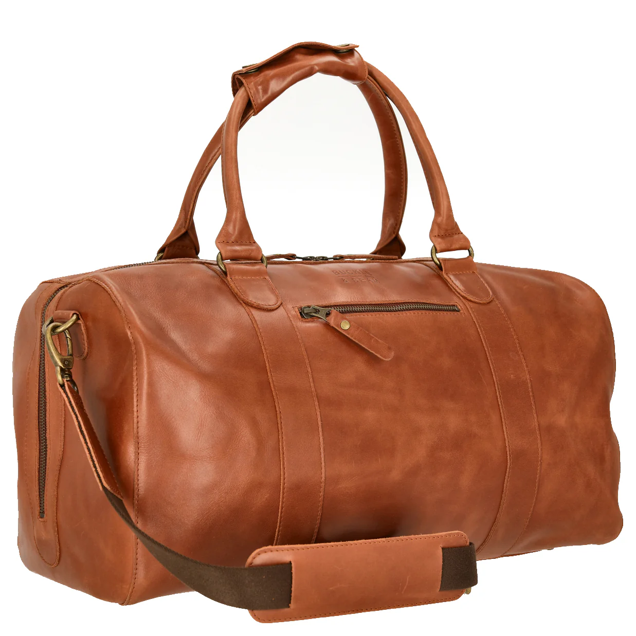 Buckle & Seam Willow Weekender - Reisetasche 50 cm (cognac) - Image 5