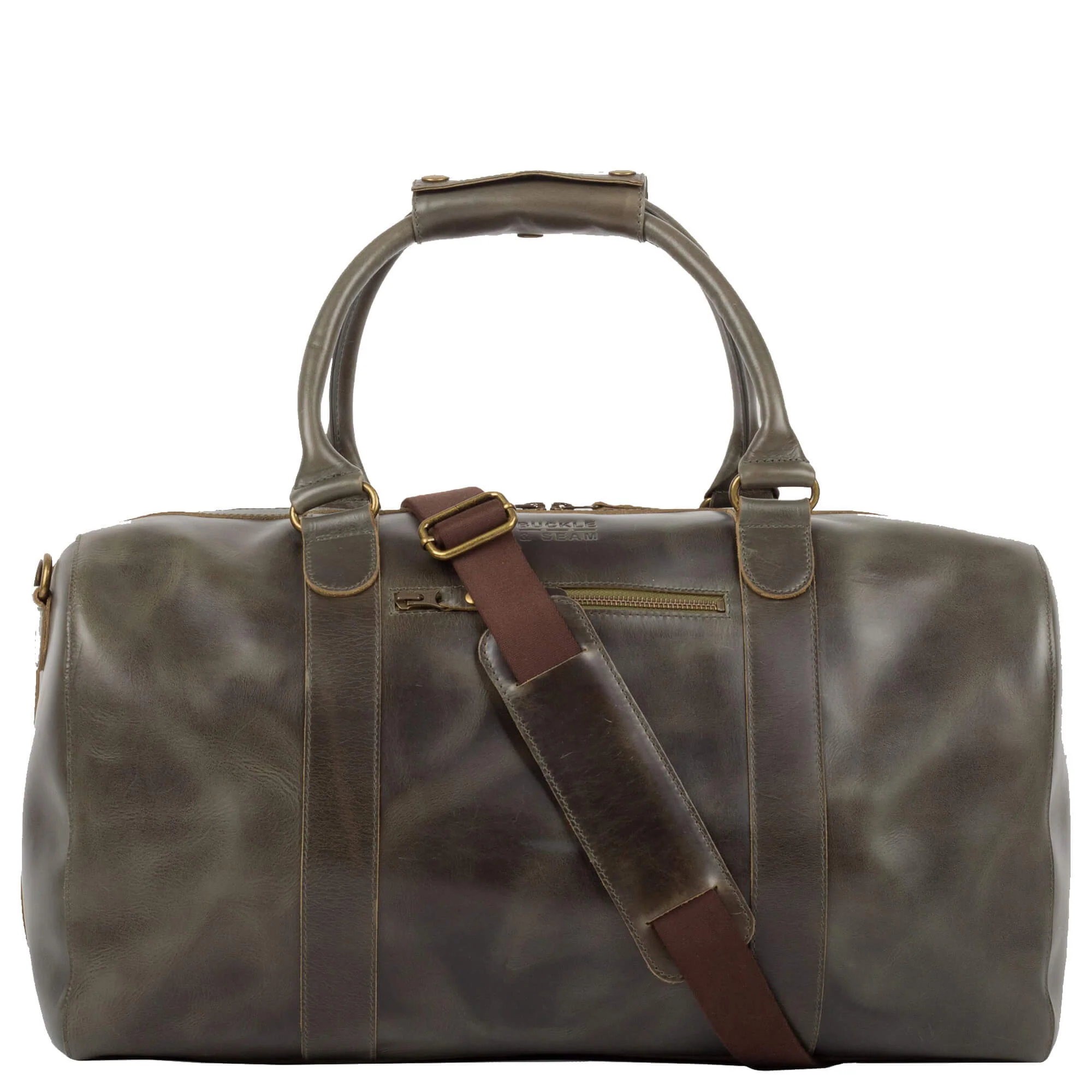 Buckle & Seam Willow Weekender - Reisetasche 50 cm (olive) - Image 4