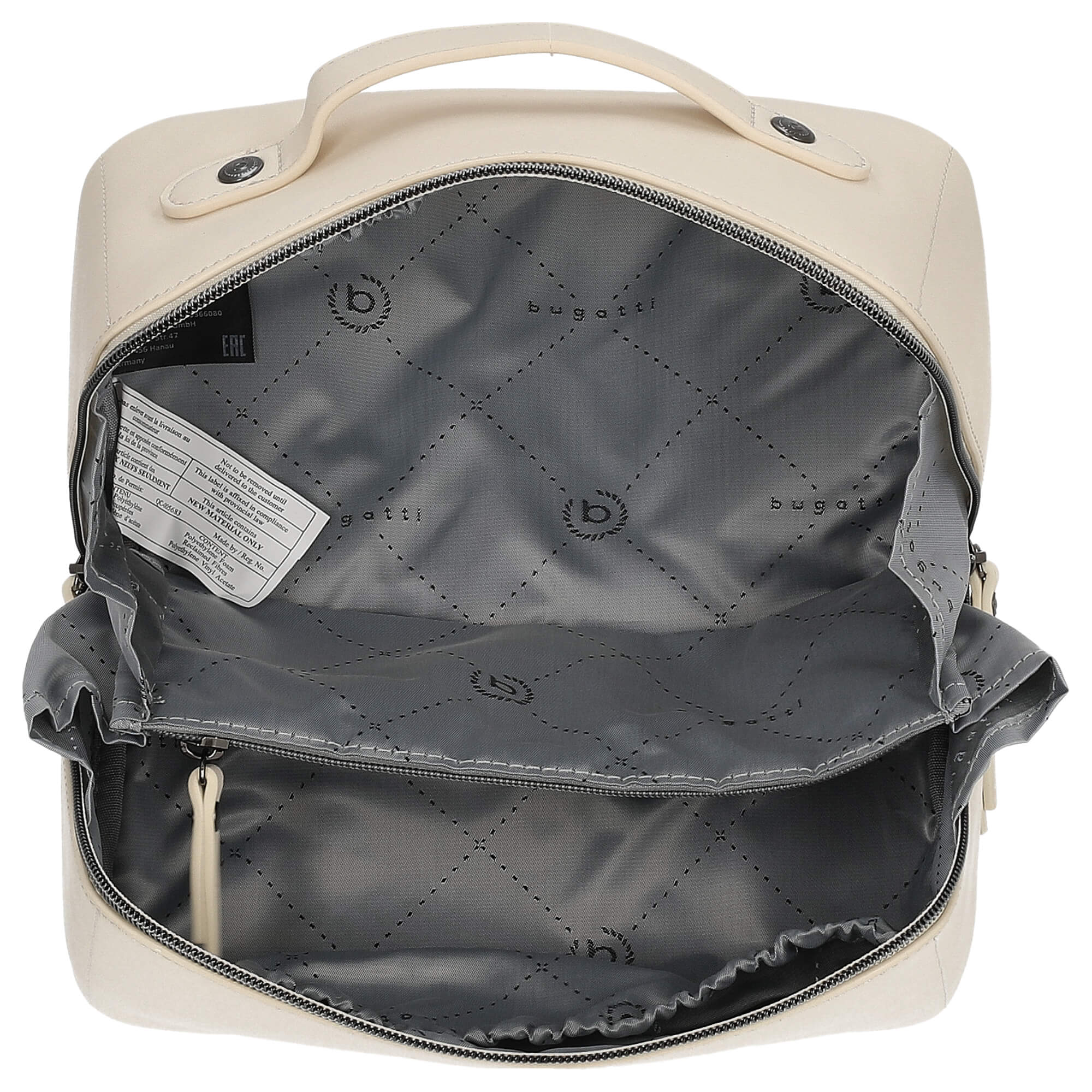 bugatti Almata - Beautycase/Kulturbeutel 24 cm (beige) - Image 4