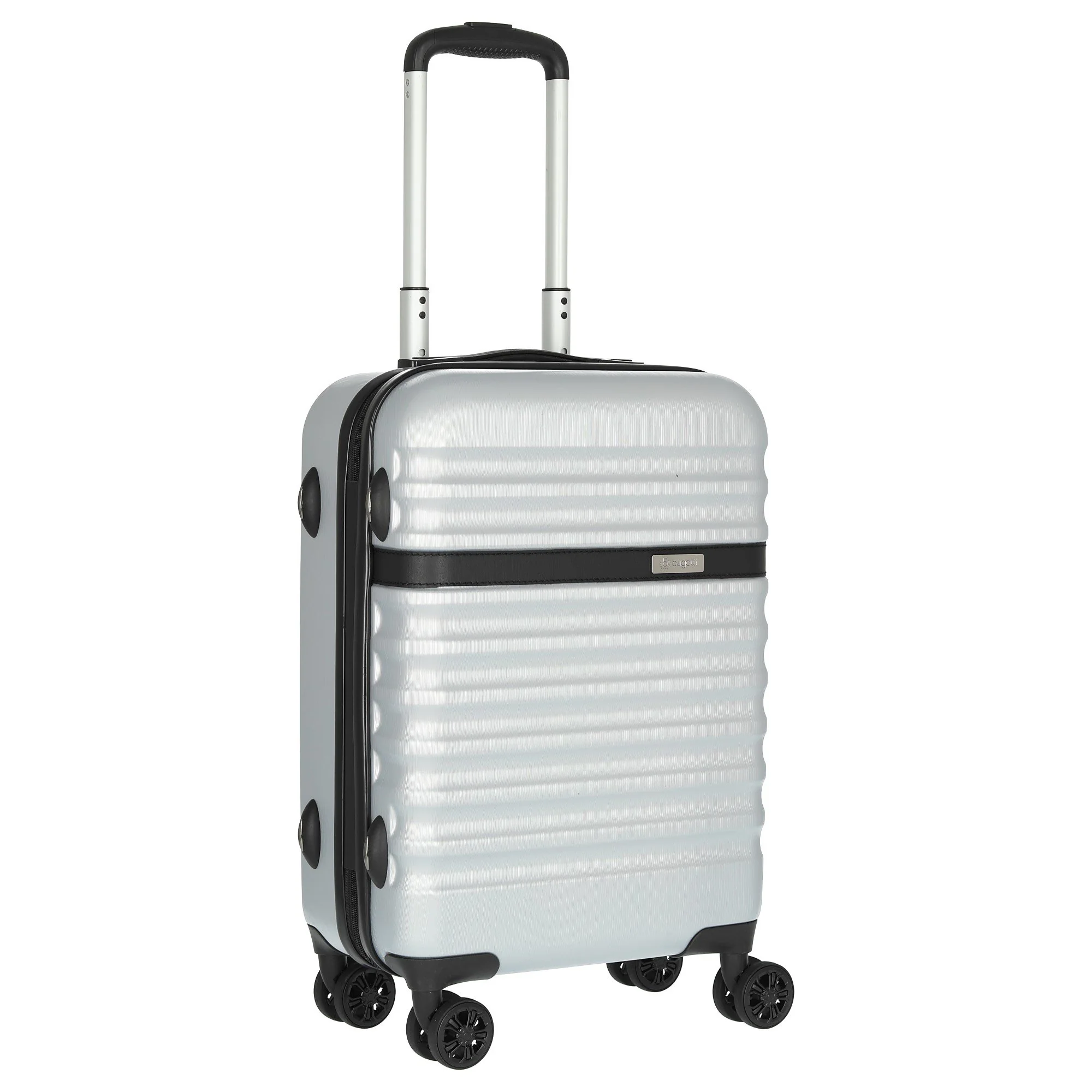 bugatti Corium 4-Rollen-Kabinentrolley 55 cm (silver) - Image 5