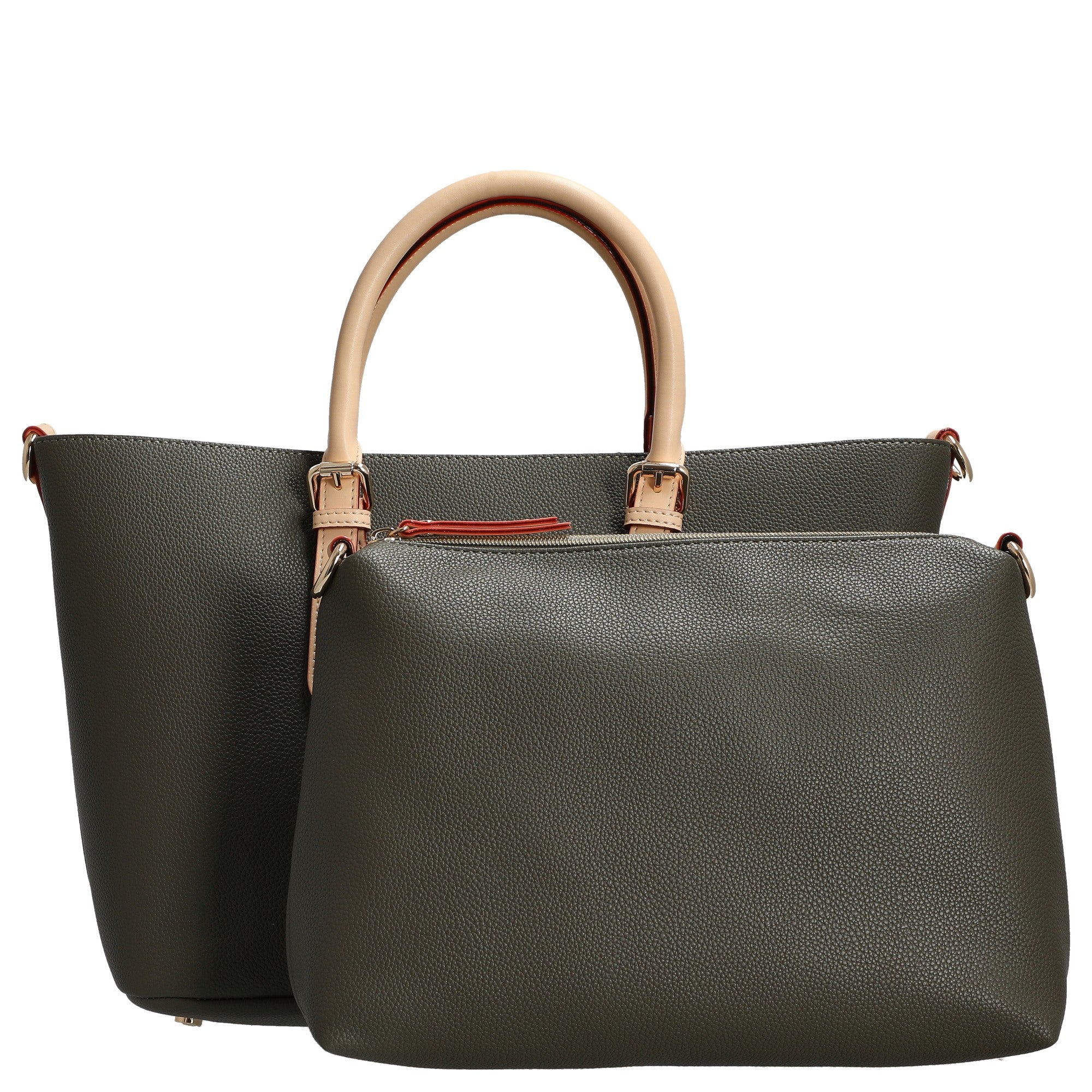 bugatti Ella - Shopper M 33 cm (olive) - Image 6