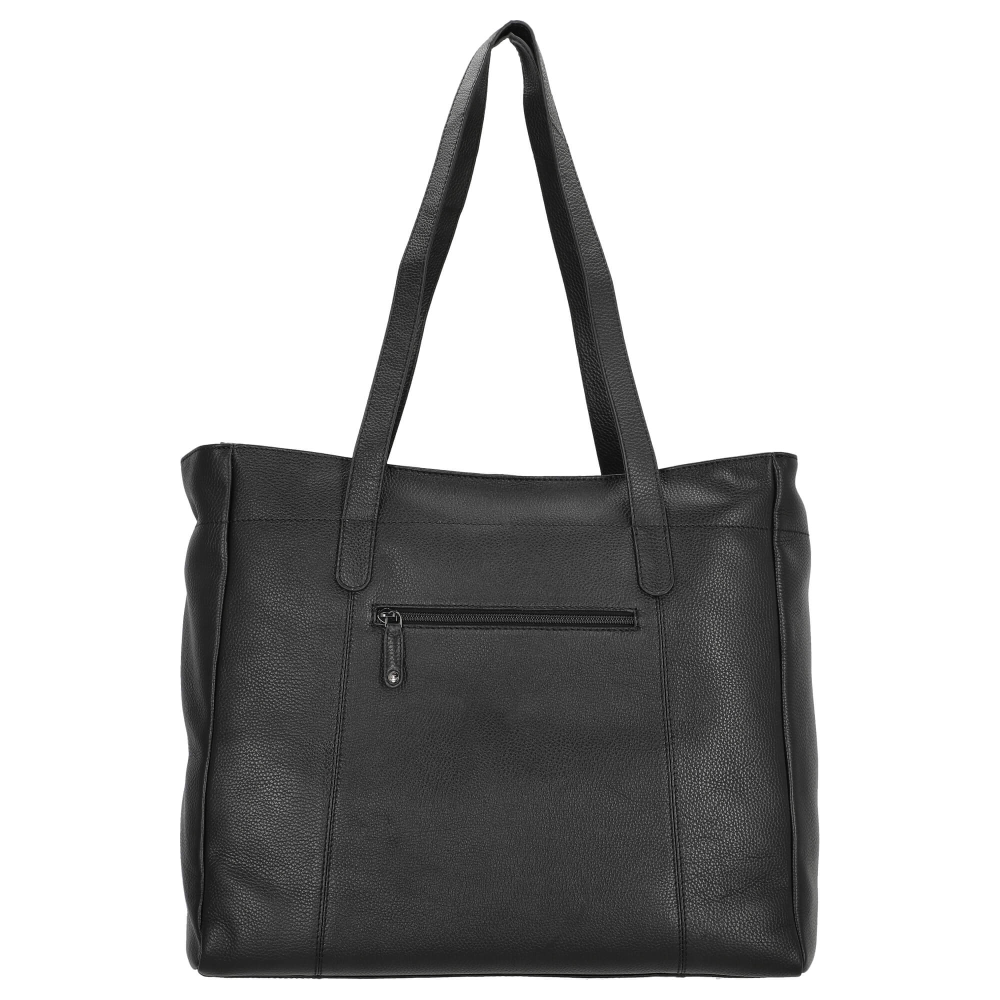 bugatti Elsa - Shopper Leder 42 cm (black) - Image 4