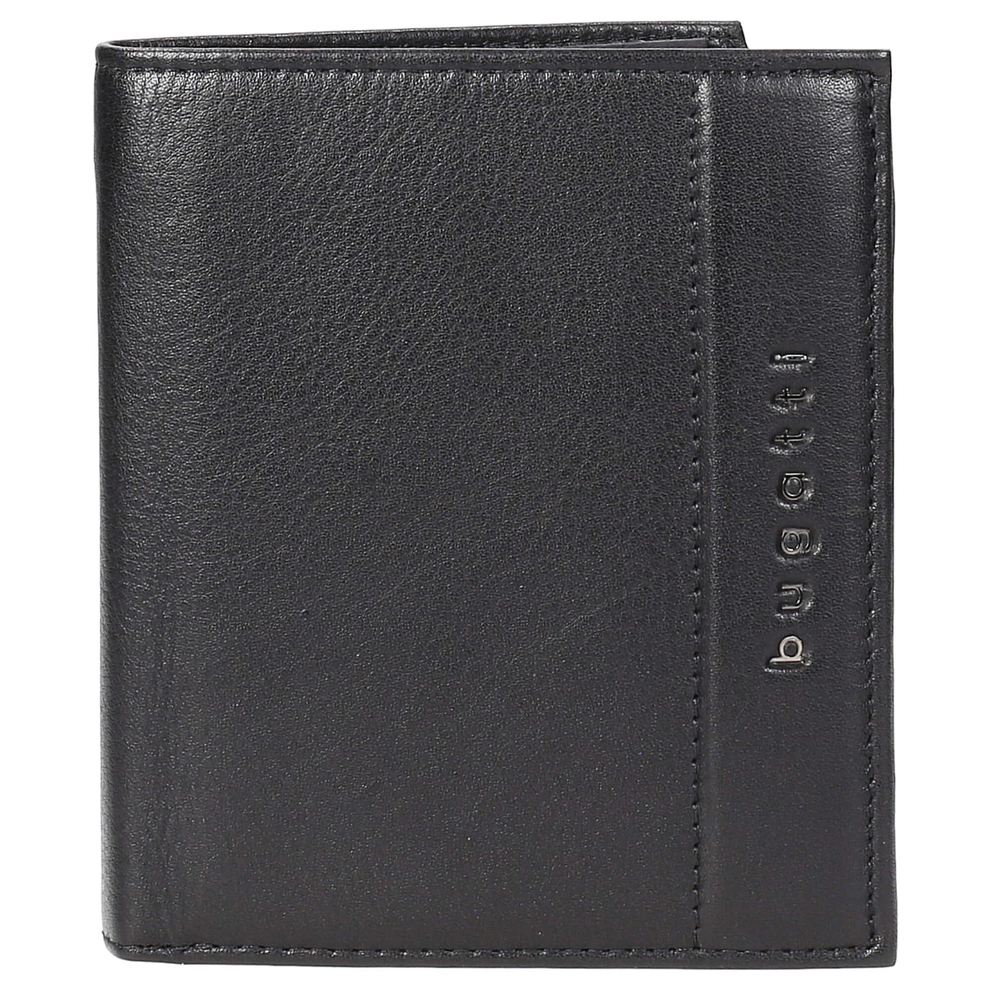 bugatti Nome - Geldbörse 10cc 12 cm RFID (black)