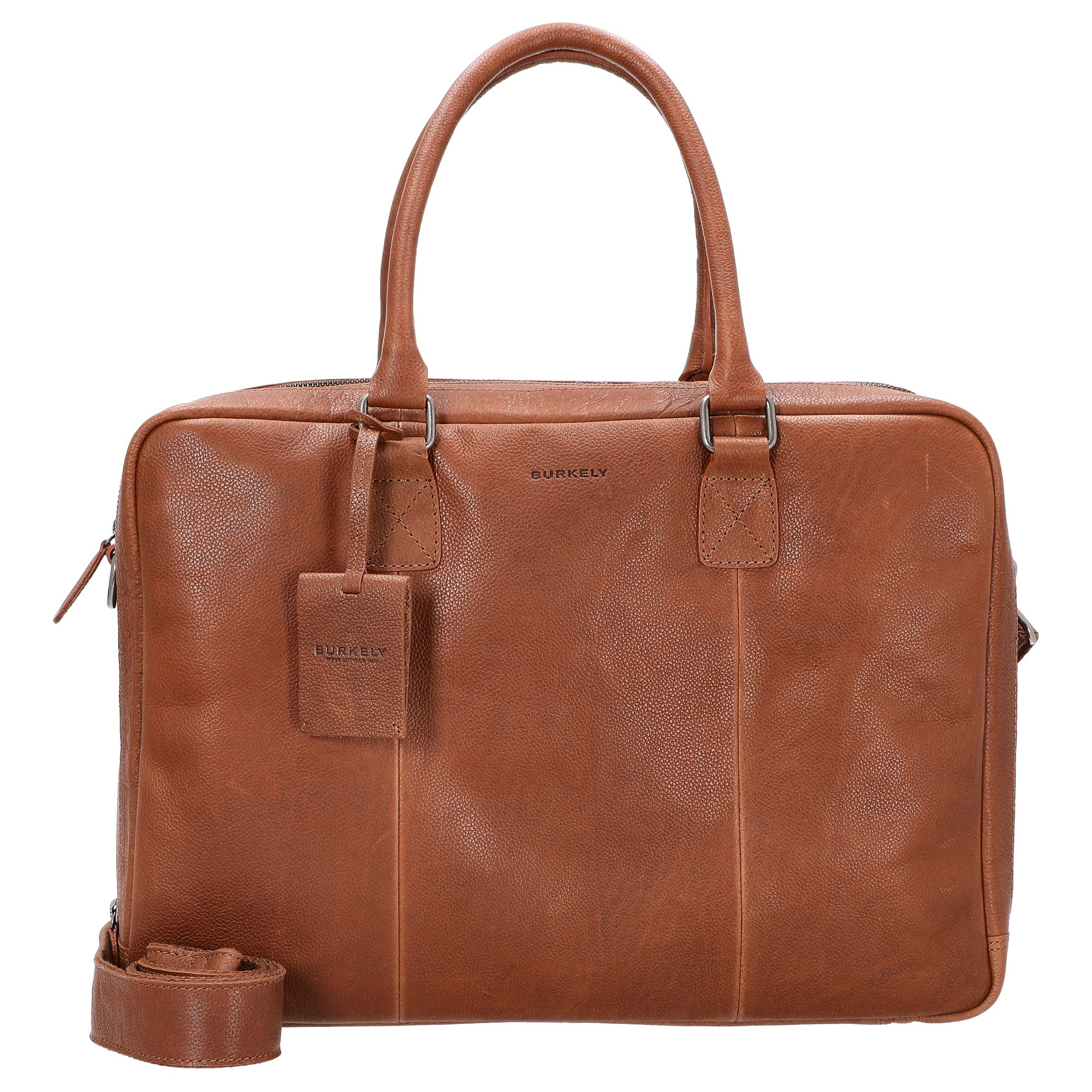 Burkely Antique Avery Worker - Aktentasche 15.6'' 42 cm (cognac)