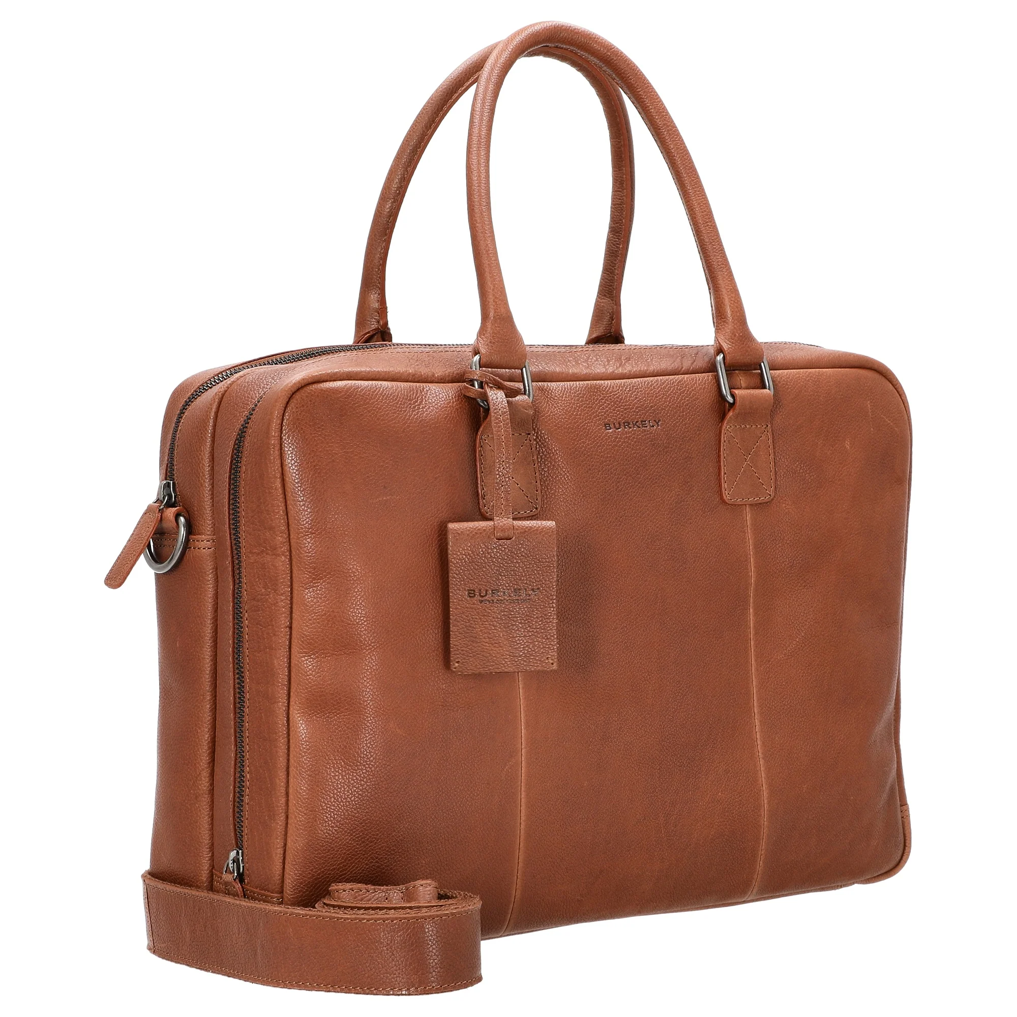 Burkely Antique Avery Worker - Aktentasche 15.6'' 42 cm (cognac) - Image 5
