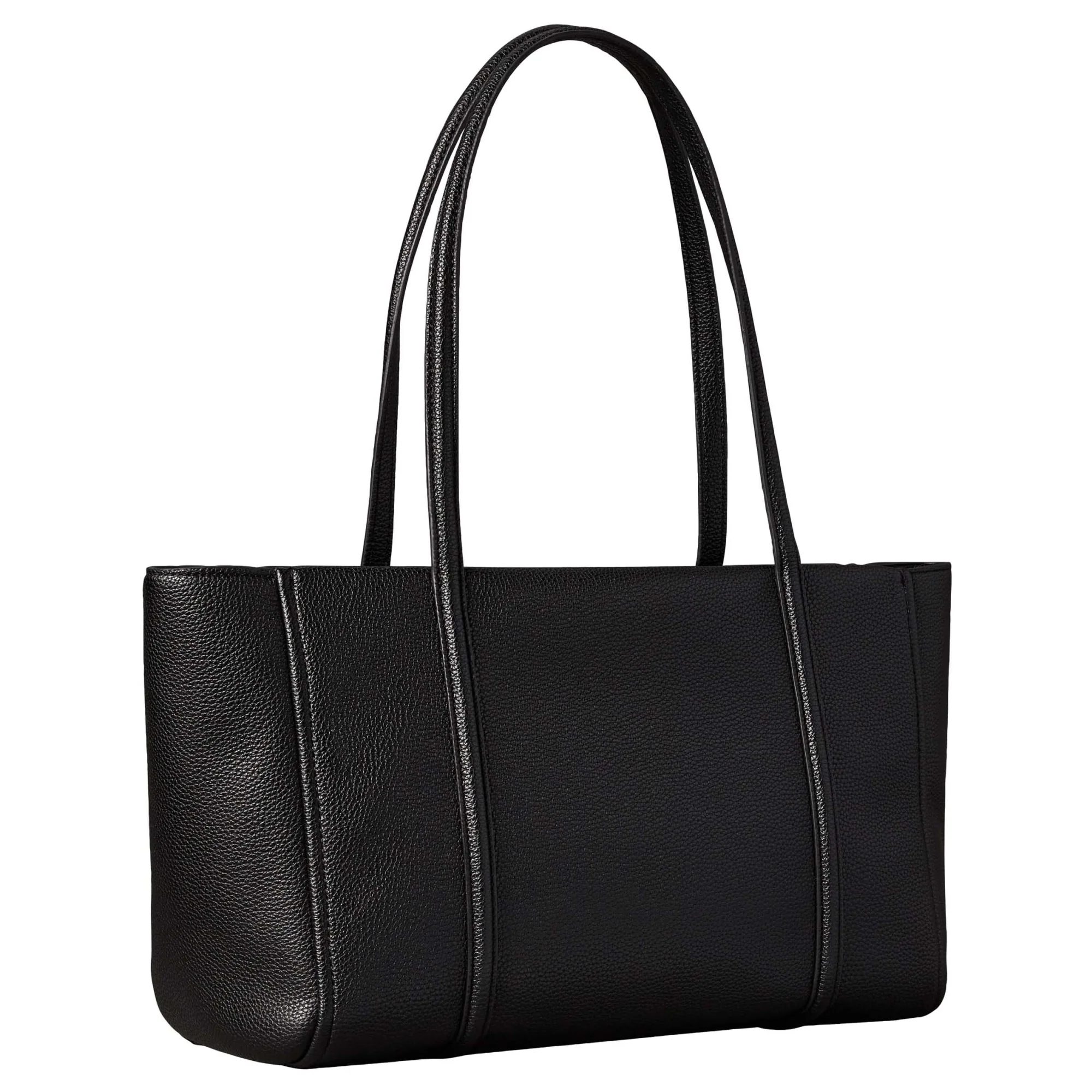 Calvin Klein Emblem Pebble Tote - Shopper 48 cm (black) - Image 2