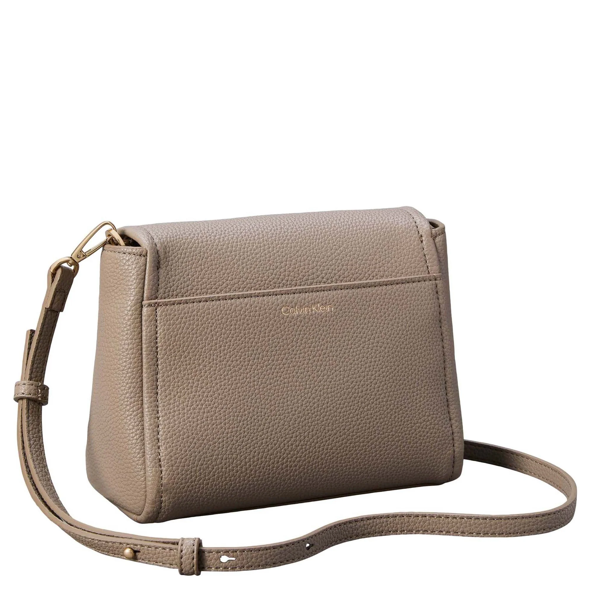 Calvin Klein Emblem Pebb - Umhängetasche (desert taupe) - Image 2