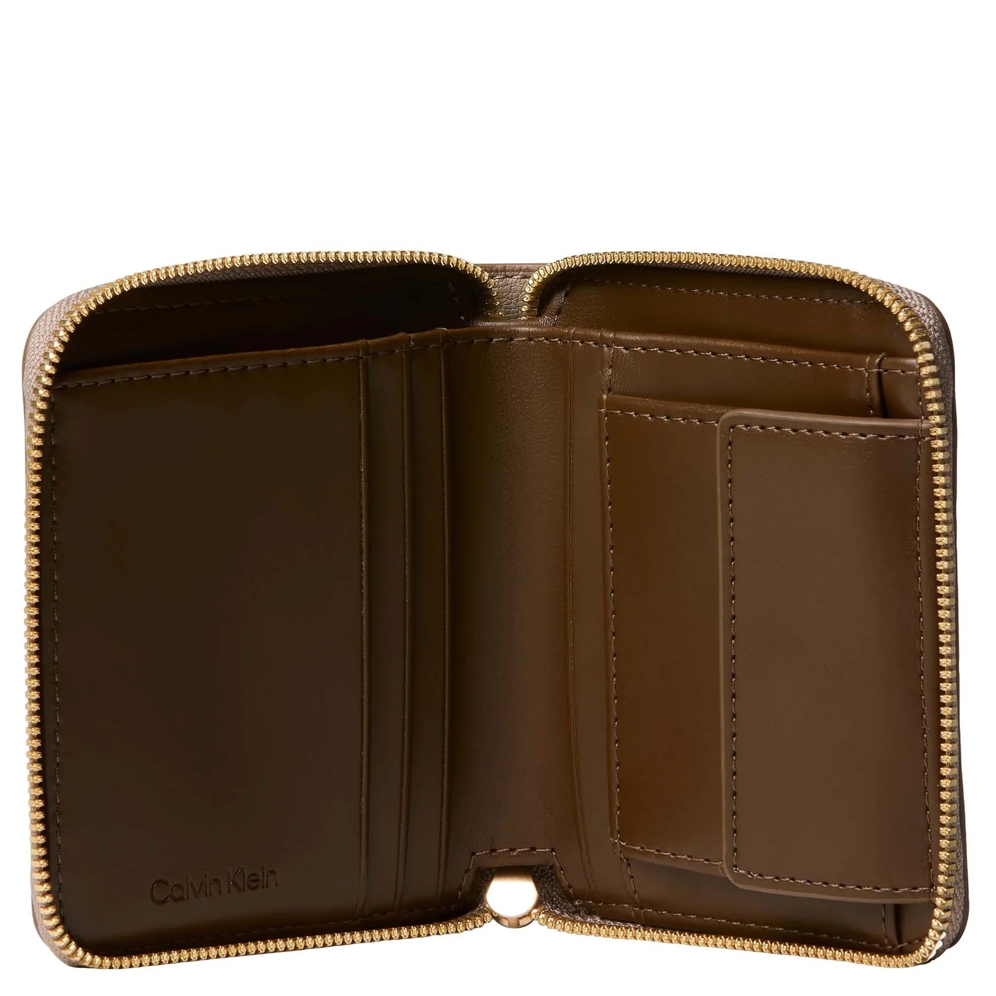 Calvin Klein Foil Logo Square Zip - Geldbörse 5cc 10.5 cm (black/toasted coconut) - Image 2