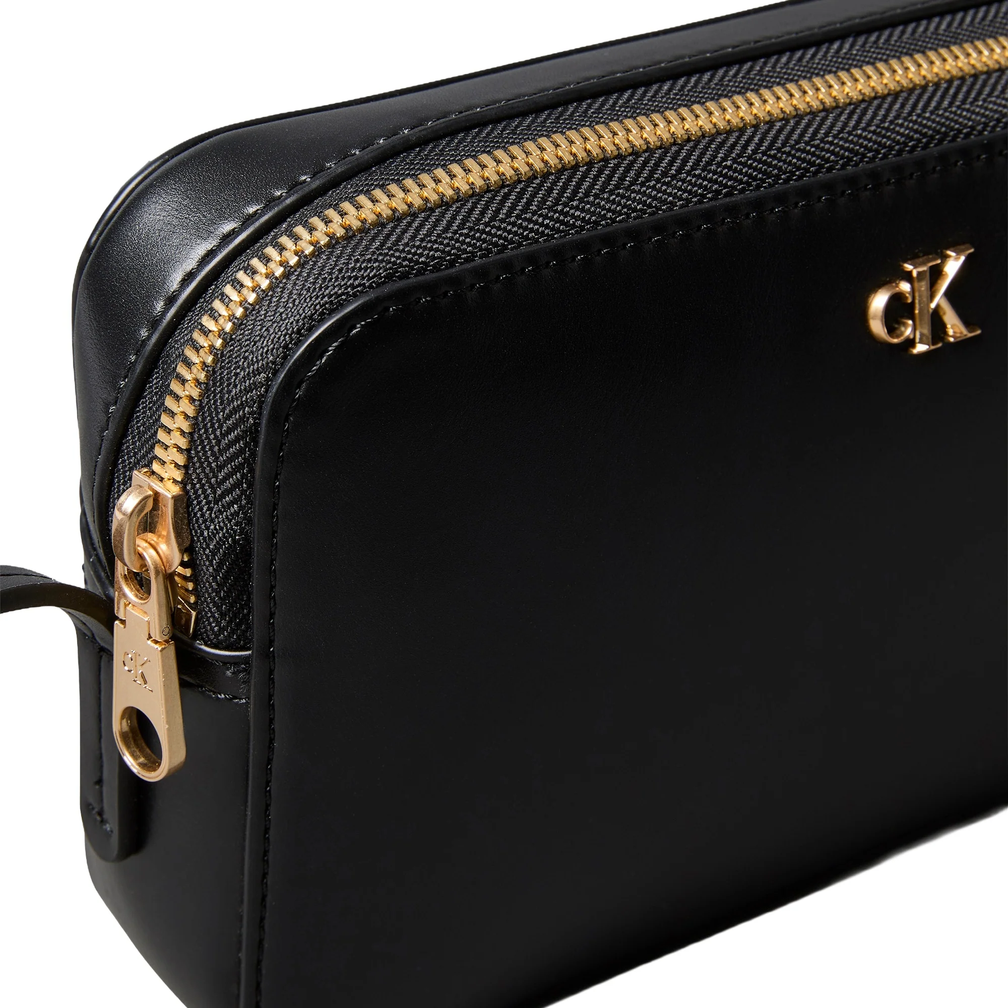 Calvin Klein Hardware Camera Bag - Umhängetasche (black/antique light gold) - Image 4