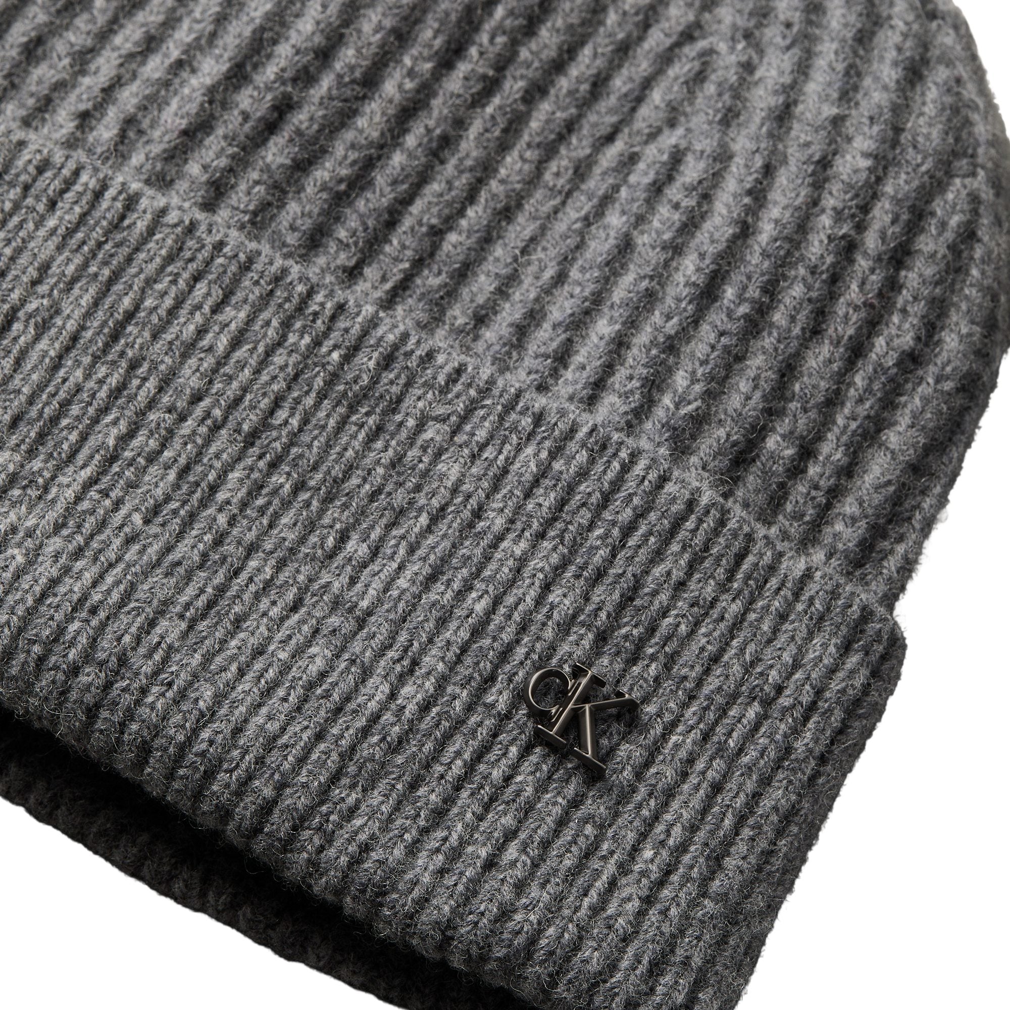 Calvin Klein Metal Wool - Beanie (grey) - Image 3
