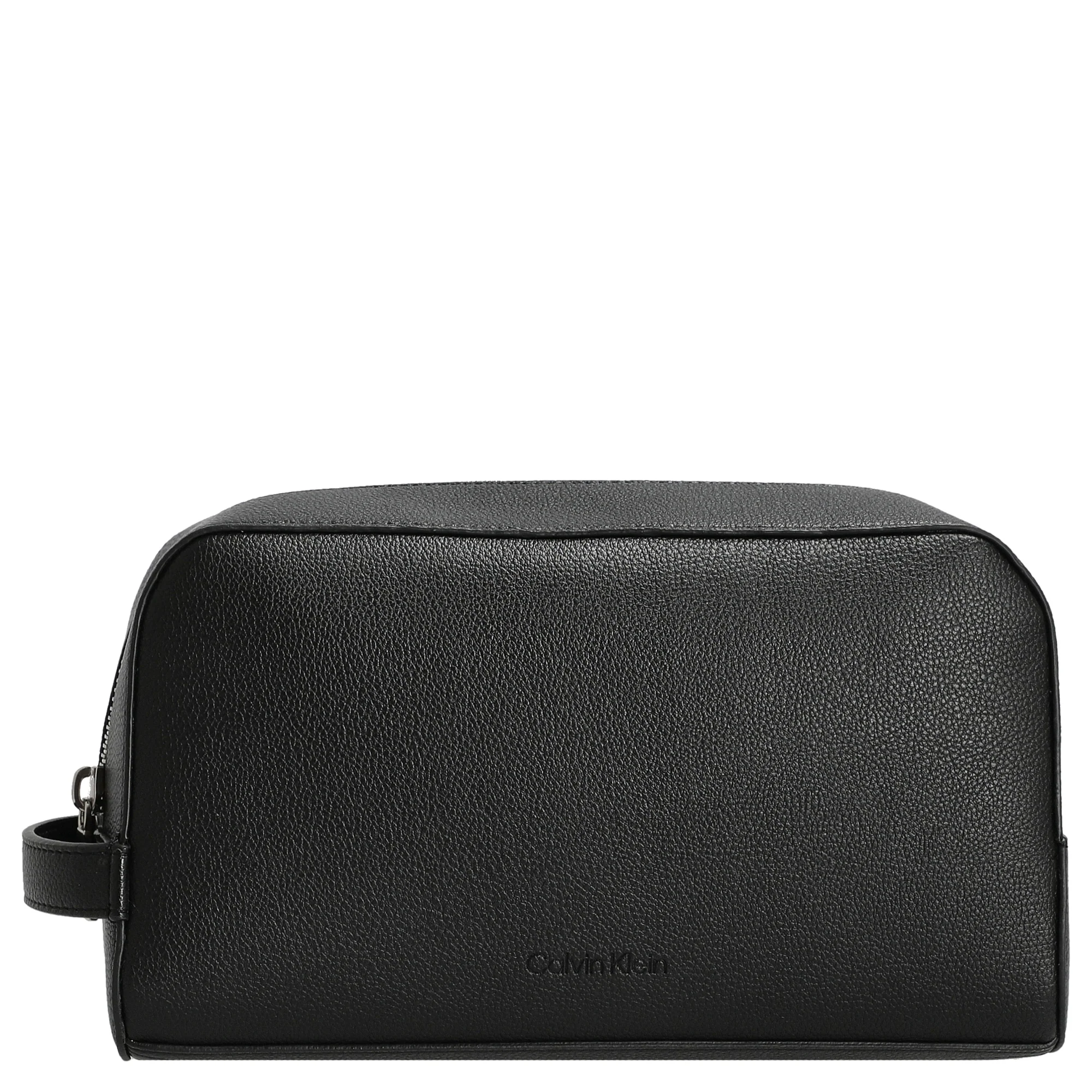 Calvin Klein Micro Pebble Washbag - Kulturbeutel 23.5 cm (schwarz)
