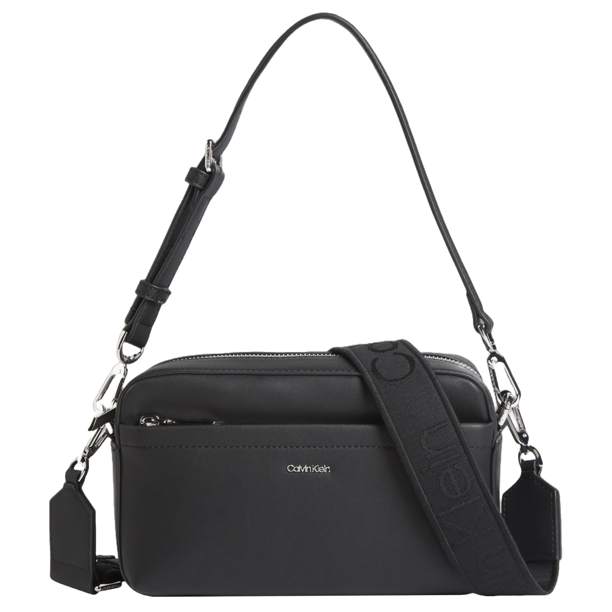 Calvin Klein Must Double Straps Camera - Umhängetasche 21.5 cm (schwarz)