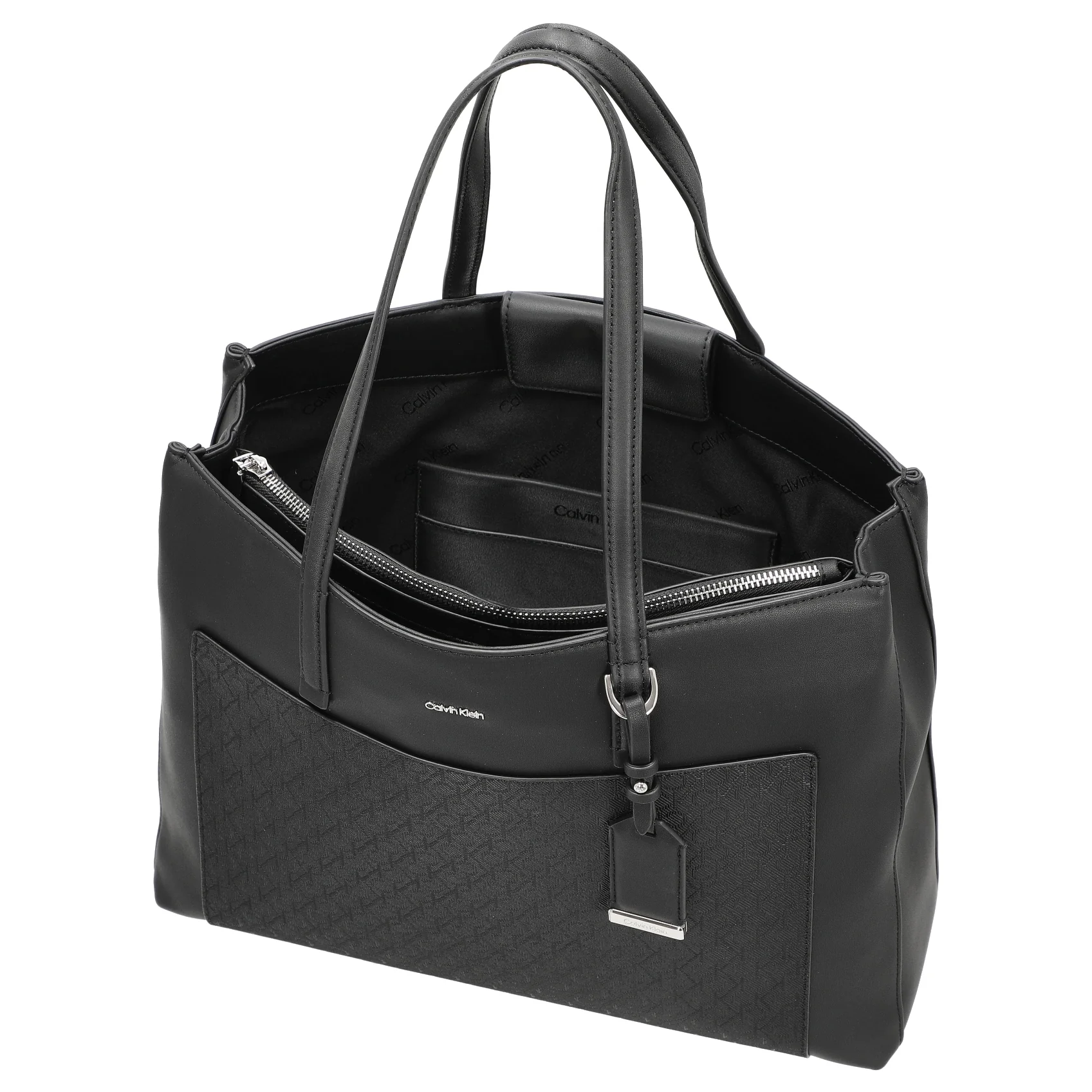 Calvin Klein Must - Shopper 40 cm (classic mono black) - Image 6