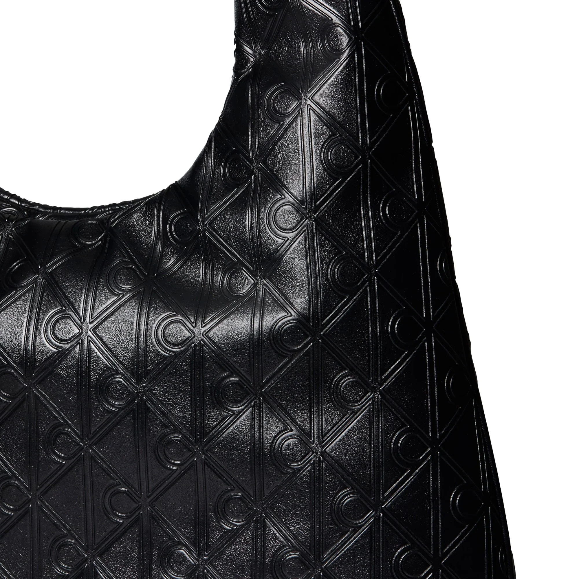 Calvin Klein Puffer Emblem - Schultertasche 54 cm (black) - Image 4