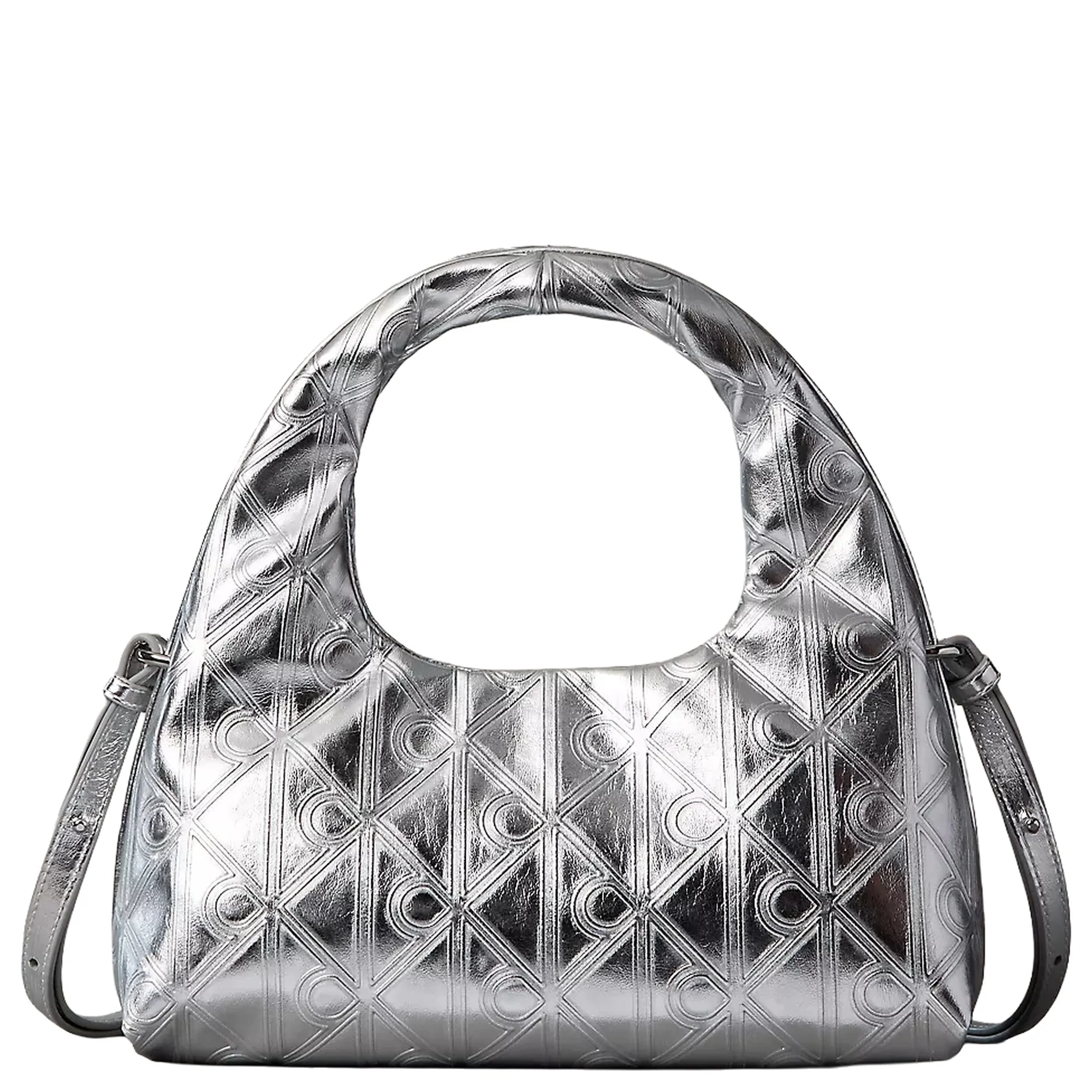 Calvin Klein Puffy Mini Bag - Umhängetasche 26 cm (silver metallic)