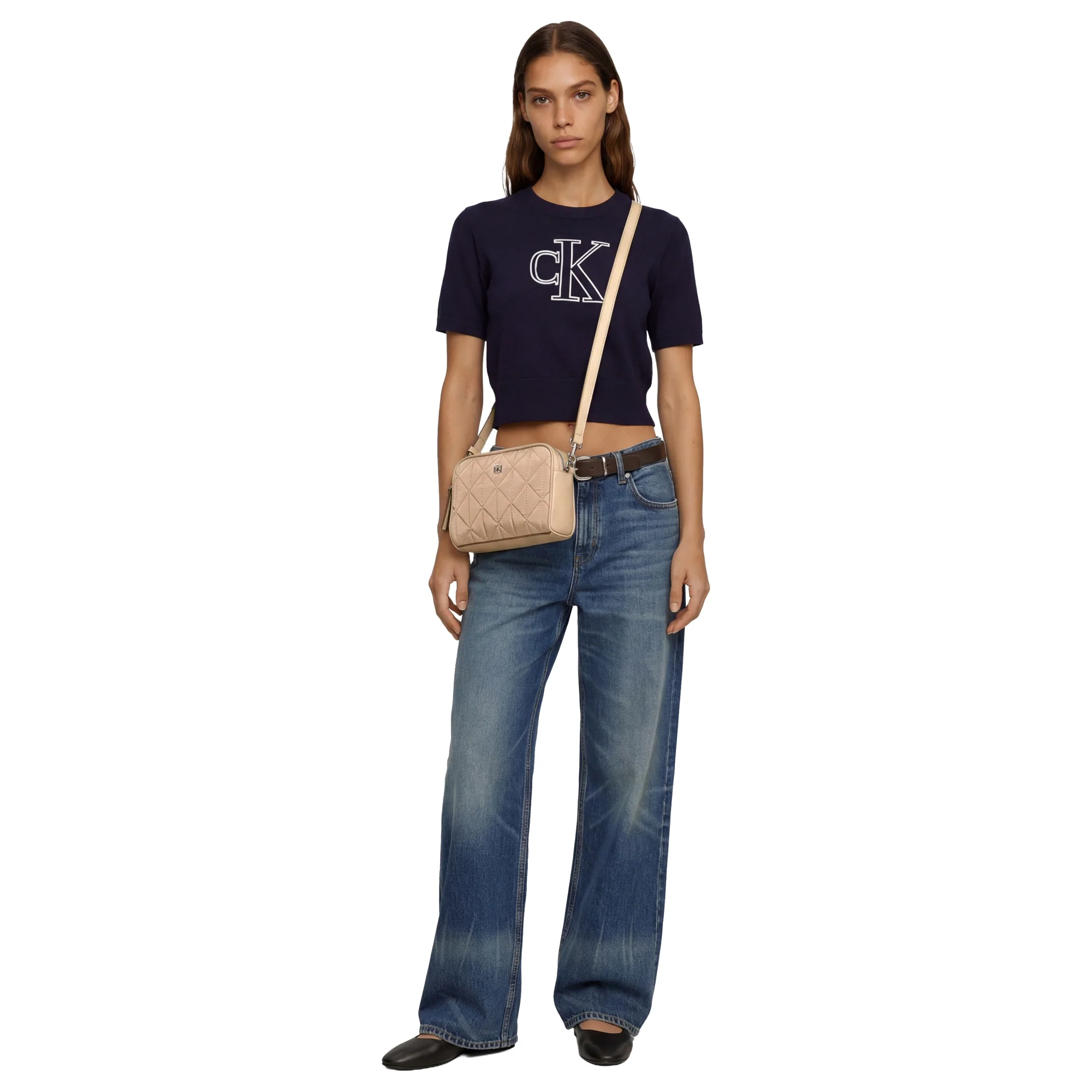 Calvin Klein Quilted Camera - Umhängetasche (tannin) - Image 7