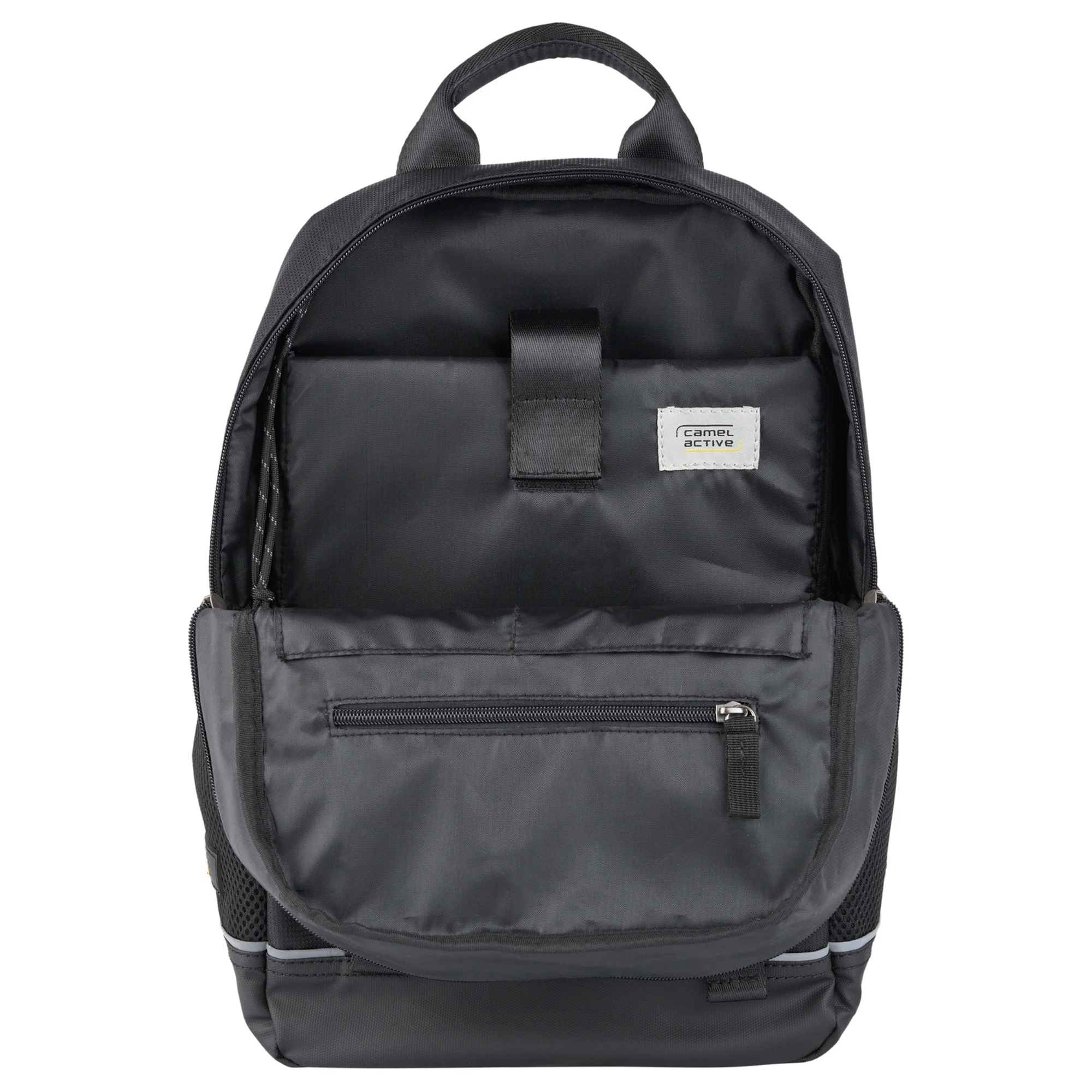 Camel Active Connect Backpack - Rucksack/Reiserucksack S 12" 39 cm (black) - Image 3