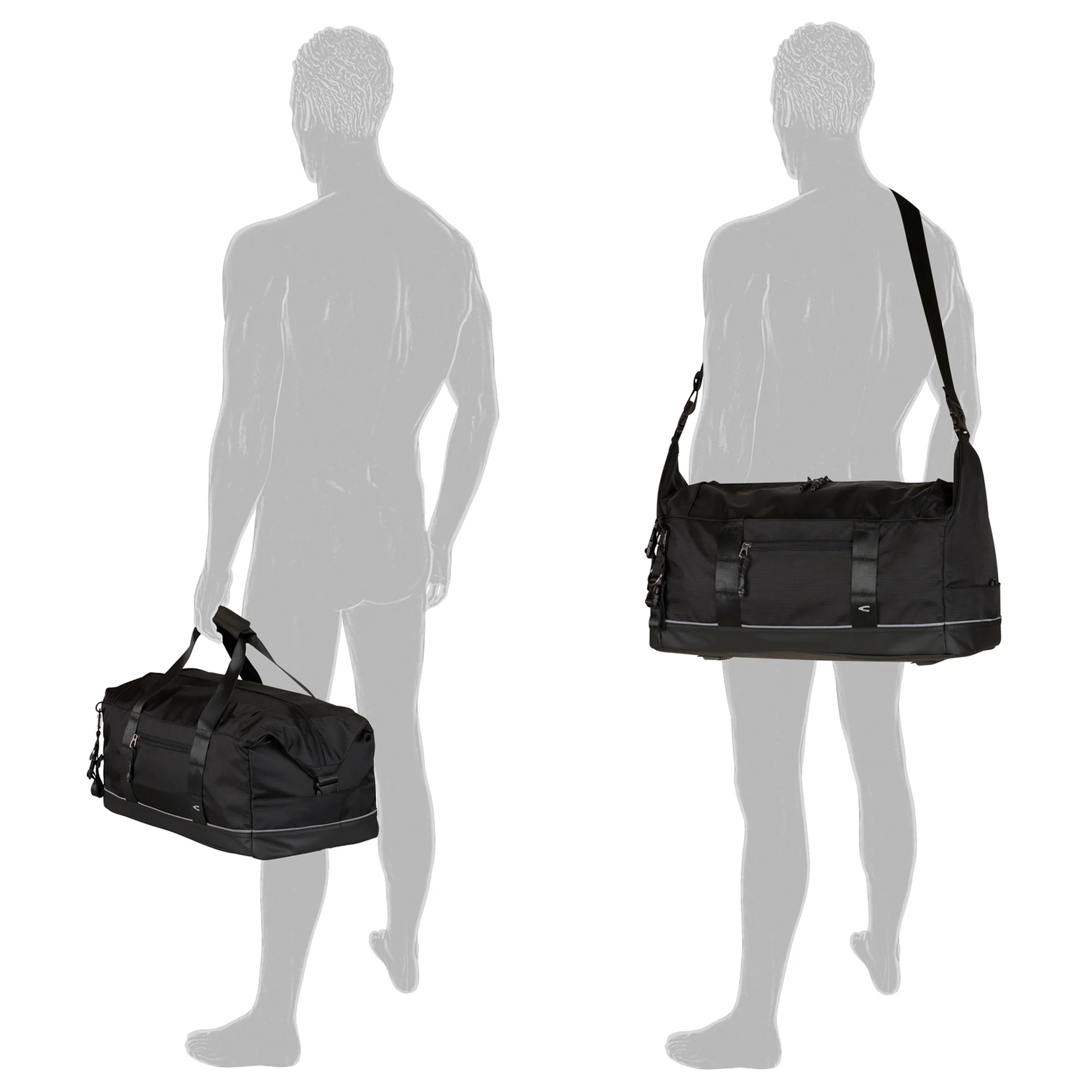 Camel Active Connect Duffel - Reisetasche L 65 cm (black) - Image 4