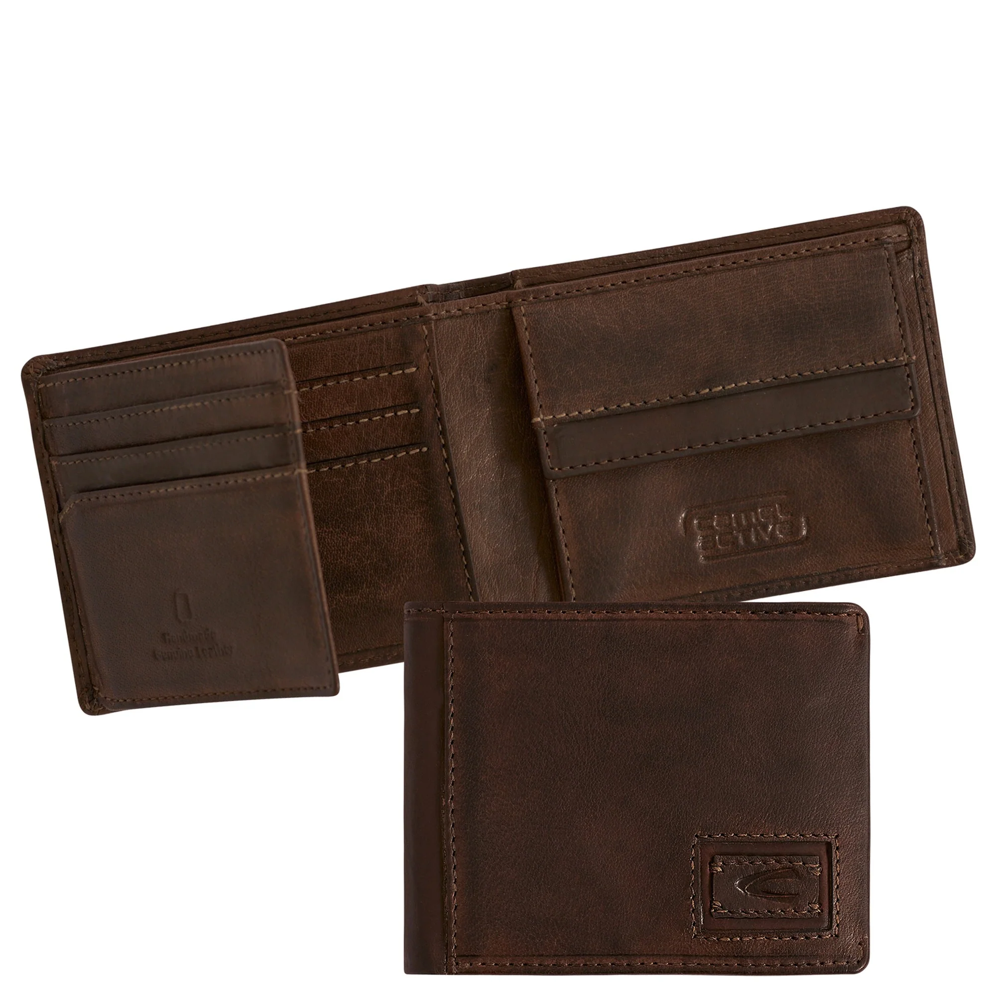 Camel Active Dust Jeans - Geldbörse 6cc 10.5 cm RFID (brown) - Image 3