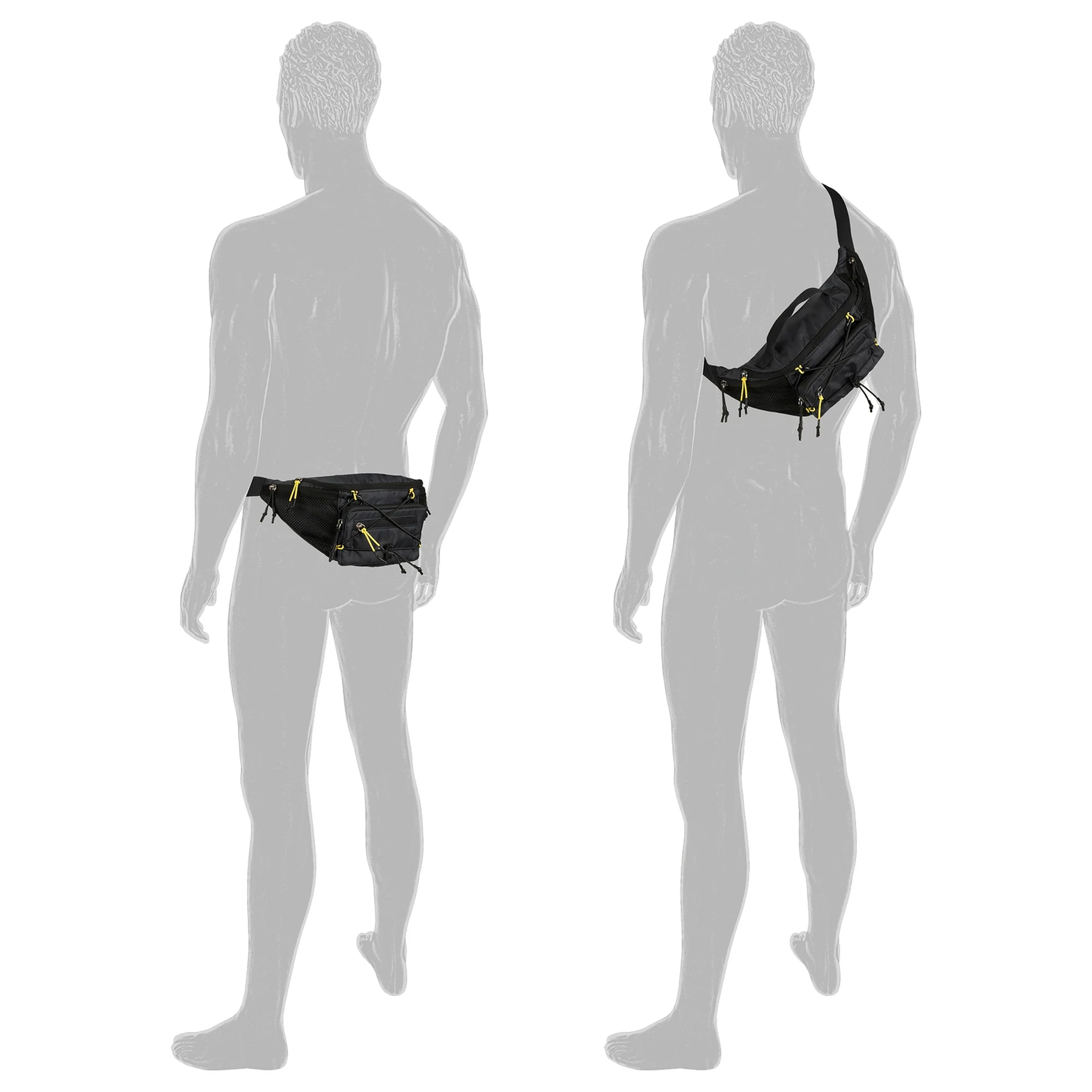 Camel Active Shores - Gürteltasche 36 cm (black) - Image 6