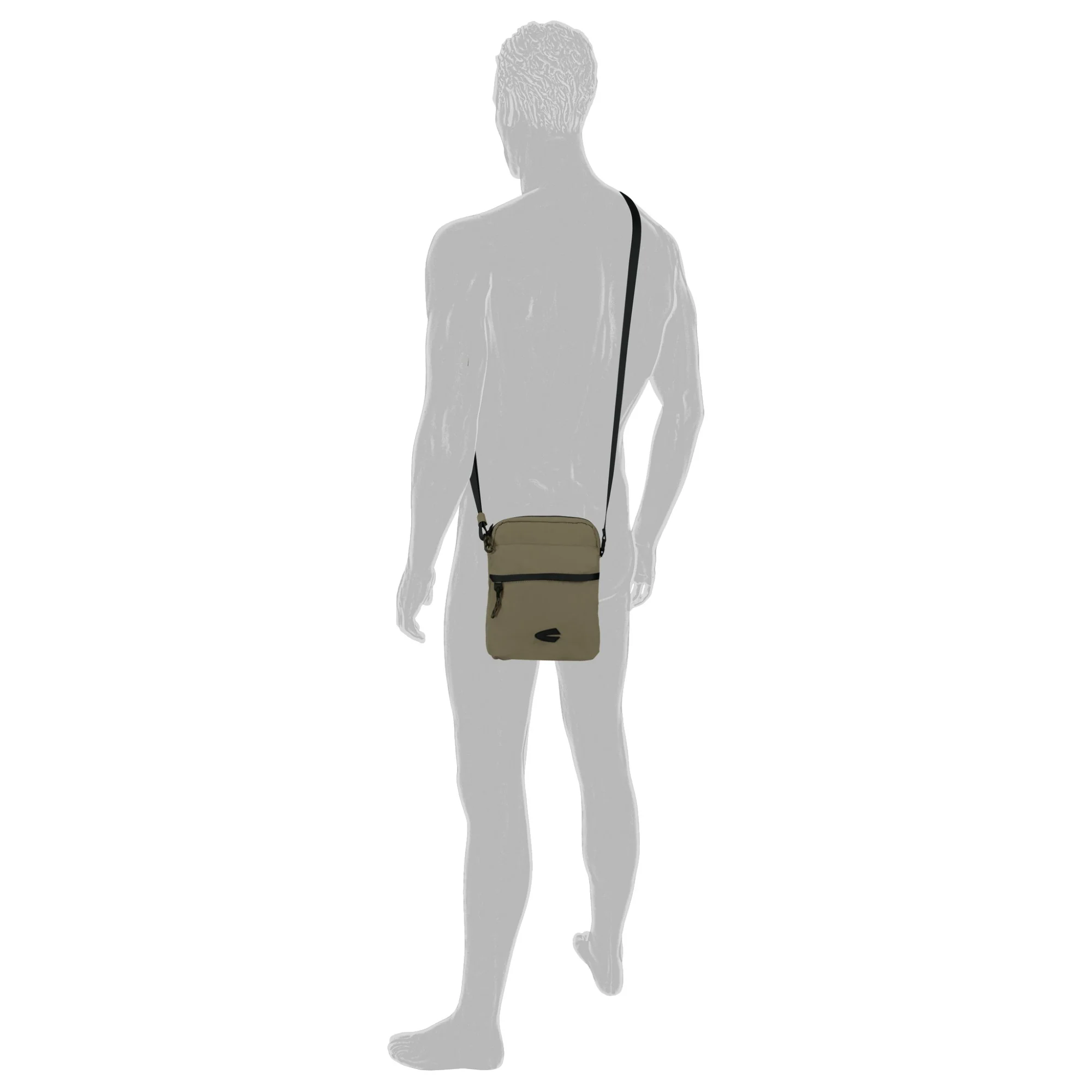 Camel Active Terra - Umhängetasche XS (khaki) - Image 4