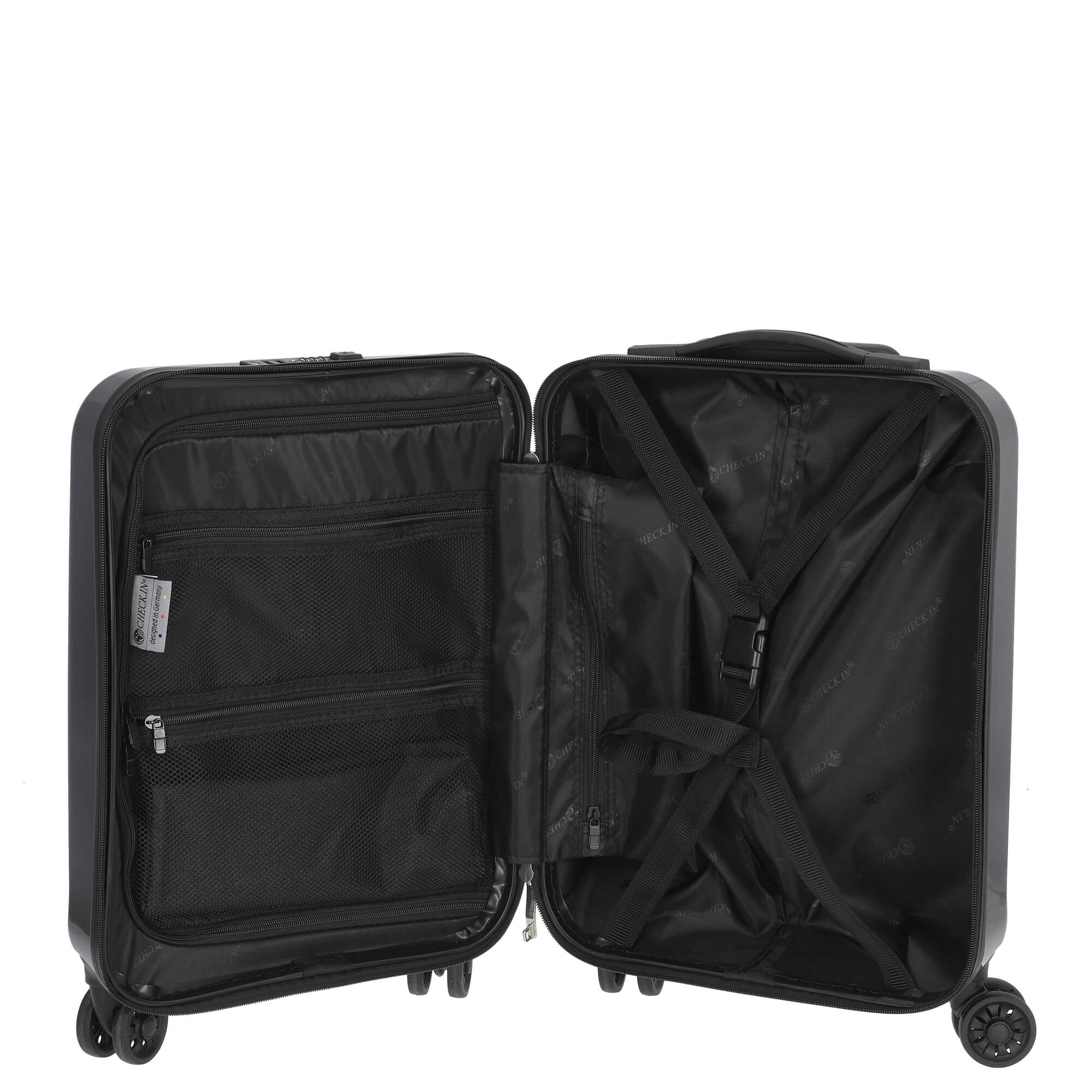 CHECK.IN London 2.0 - 4-Rollen-Trolley 50 cm (carbon blau) - Image 6