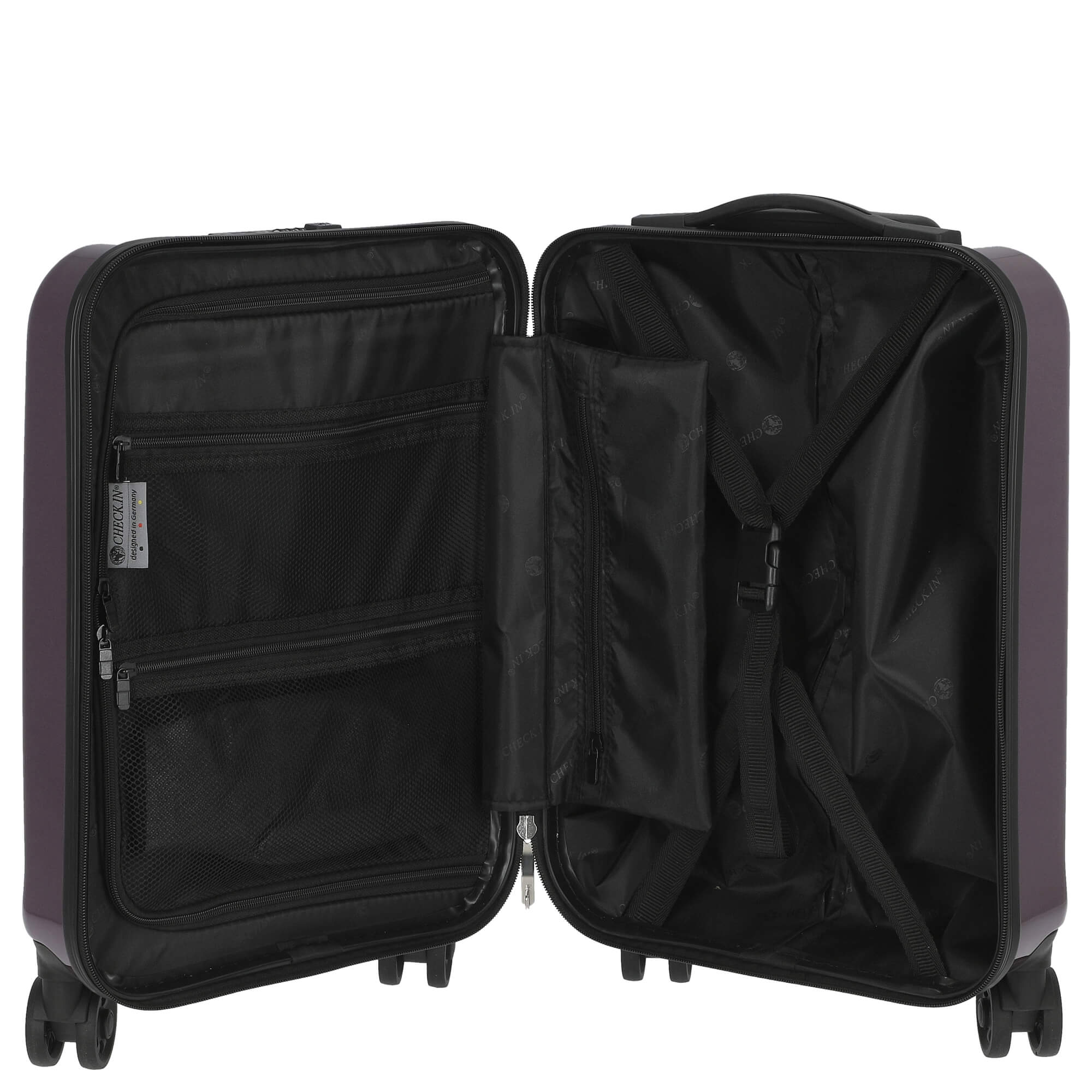 CHECK.IN London 2.0 - 4-Rollen-Trolley 50 cm (lila) - Image 6
