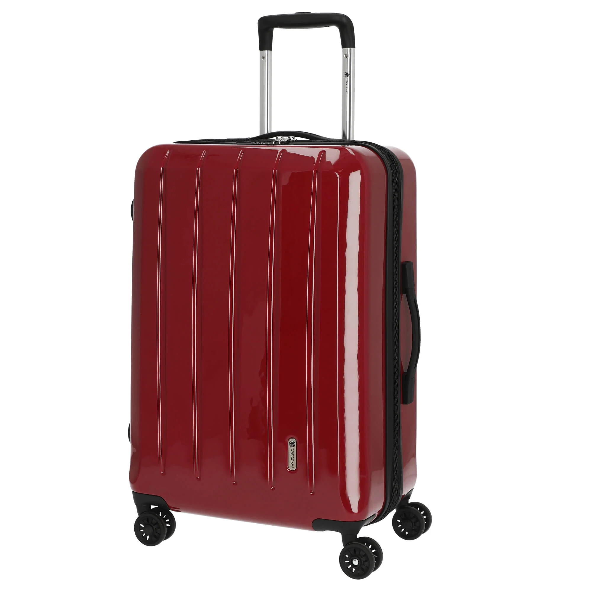 CHECK.IN London 2.0 - 4-Rollen-Trolley 67 cm (beere) - Image 2